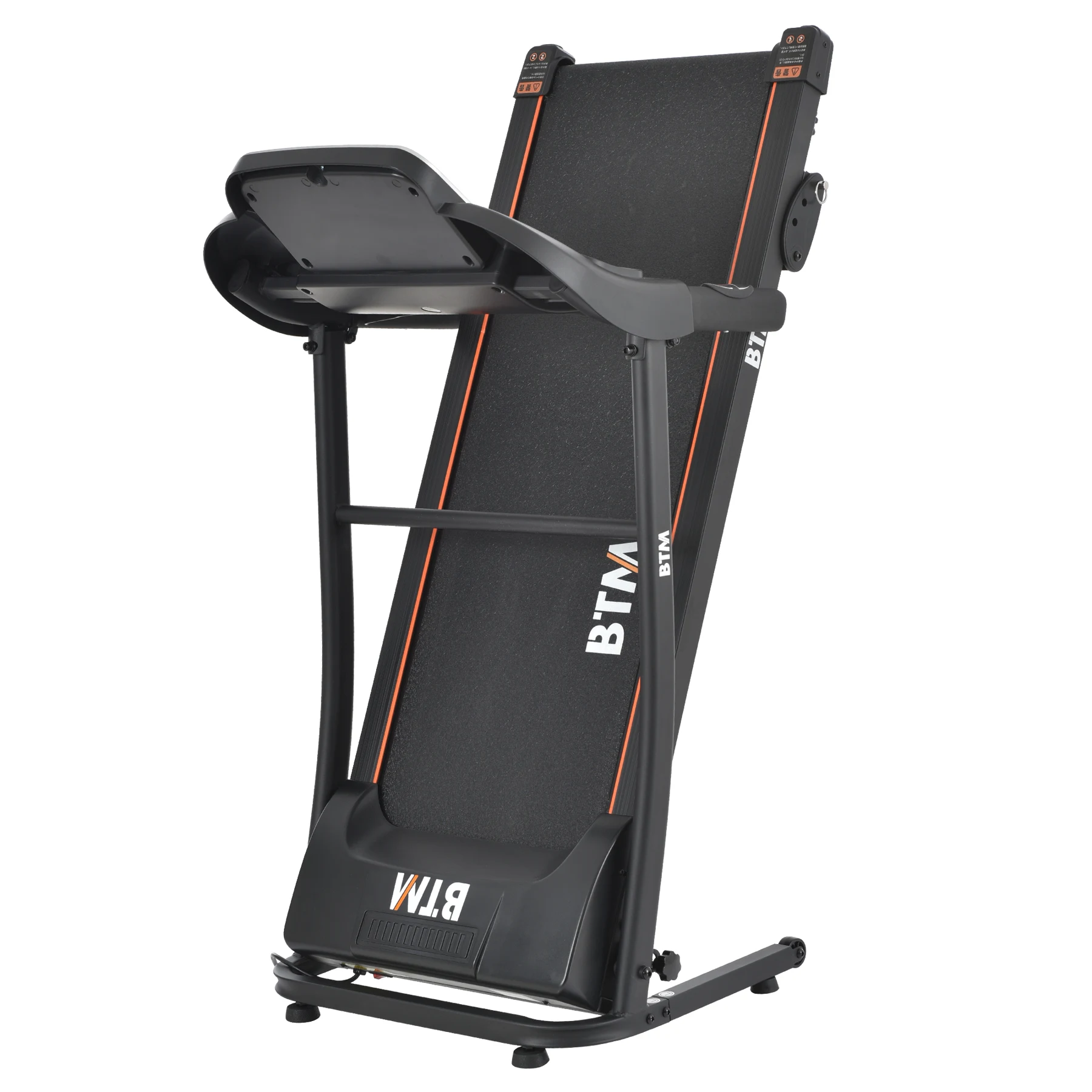 電動ランニングマシン ルームランナー MAX12km/h BTM マット付き フィットネスマシーン ダイエット器具
