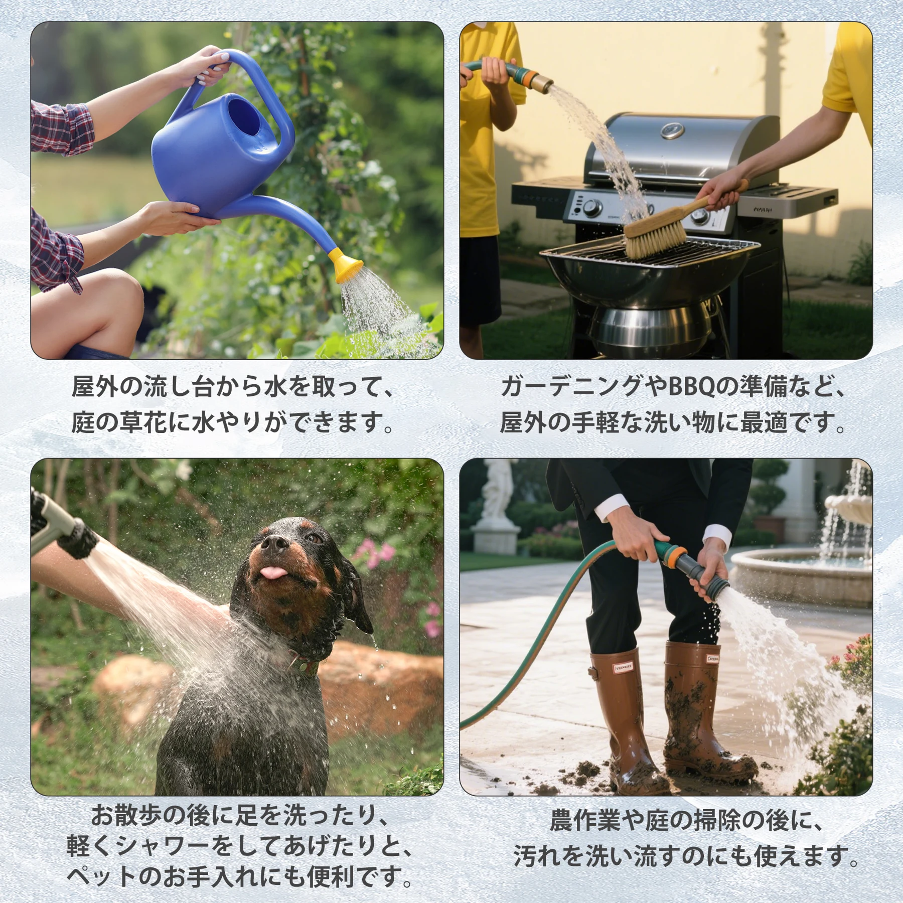 【幅80cm】屋外 流し台 ステンレス製 ガーデンシンク 作業台 キッチン 台所 屋外 簡易 シンク 組み立て簡単 収納棚付 庭 高さ調節 調理台 ガーデニング 庭 DIY 頑丈 新作【シルバー】