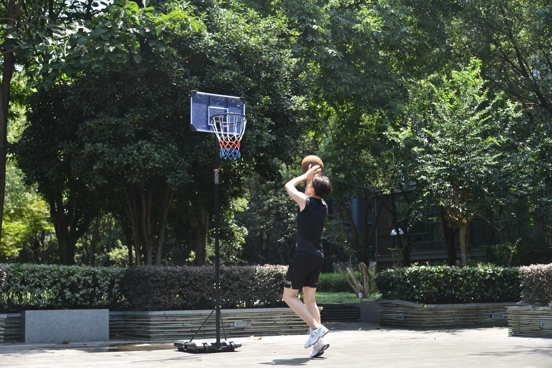 バスケットゴール 屋外 家庭用 179~270cm ミニバス対応 ゴール バスケ 子供 大人 キッズ ジュニア 小学生 こどもの日