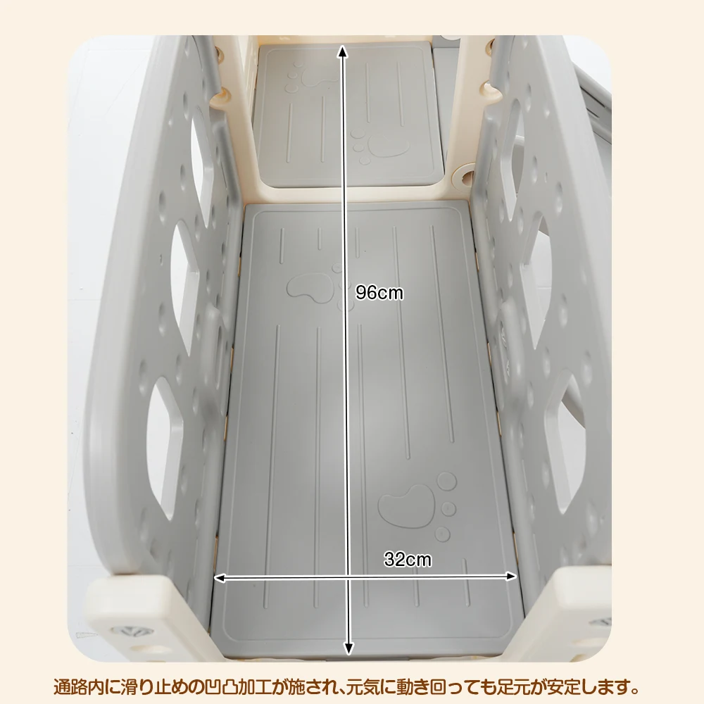 【タイプ A すべり台+バス】すべり台 キャッスル 大型遊具 すべりだい スライダー 室内 遊具 バスケットゴール 収納 グレー×ホワイト
