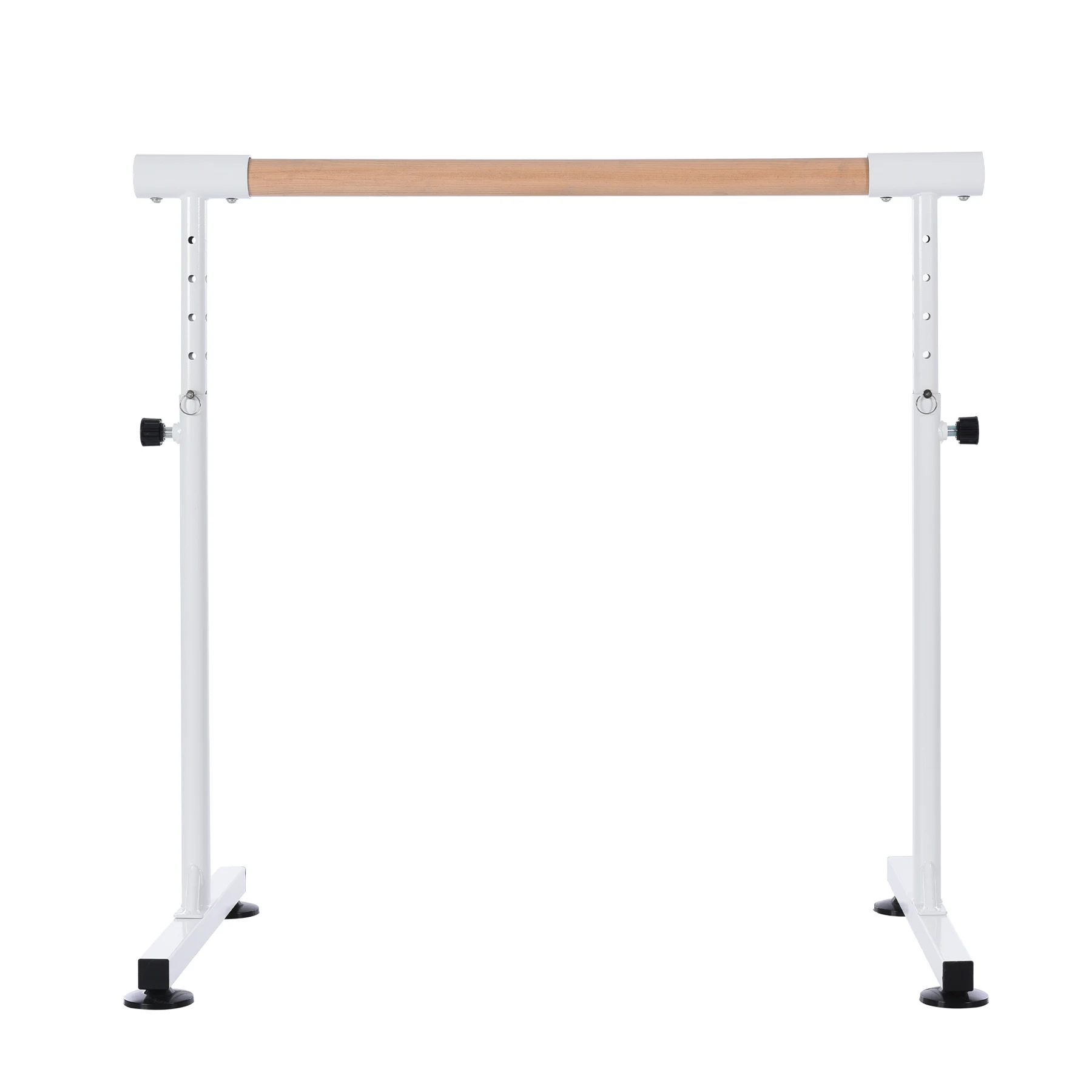 バレーバー バレエバー スタンド バレエ バー レッスンバー 高さ 5段階 85cm 90cm 95cm 100cm 105cm 調整 天然木