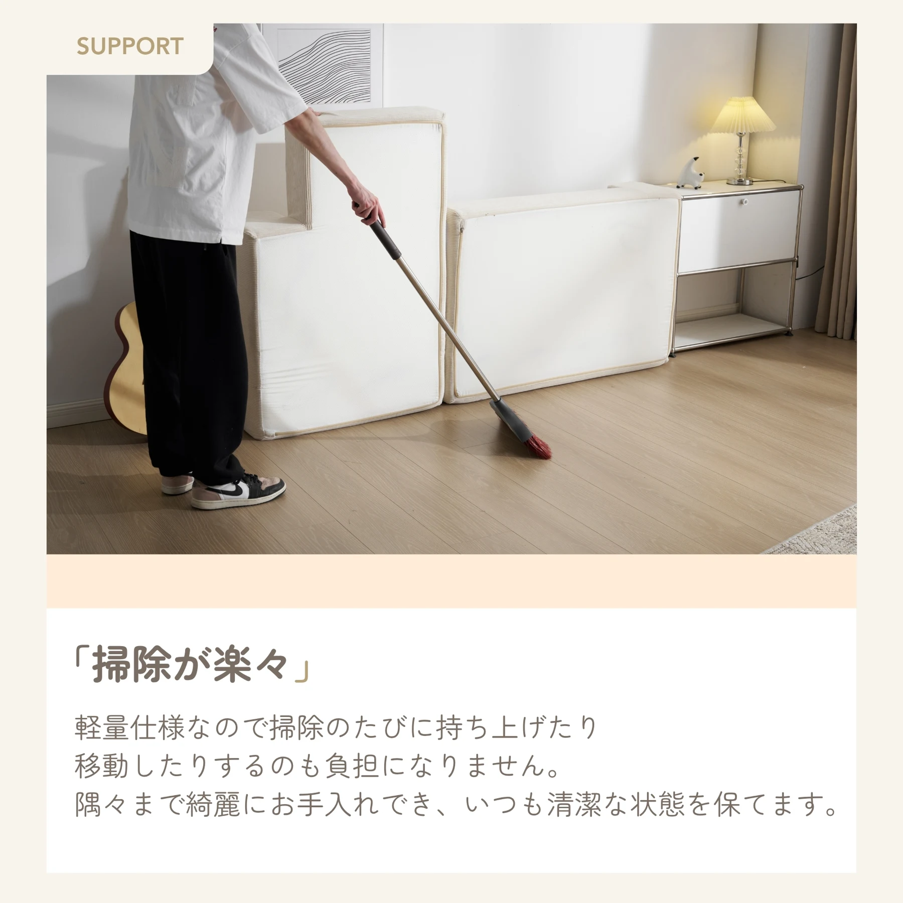 ソファカウチ 組立て不要 三人掛けソファ フロアソファ コンパクト ローソファ モジュール化 ソファー 1人暮らし 家庭用 マルチに使える クッション付き 座椅子 完成品 運びに便利だ 圧縮梱包 高反発ウレタン マットレス ふわふわ感 包まれるような感じ 圧力分散