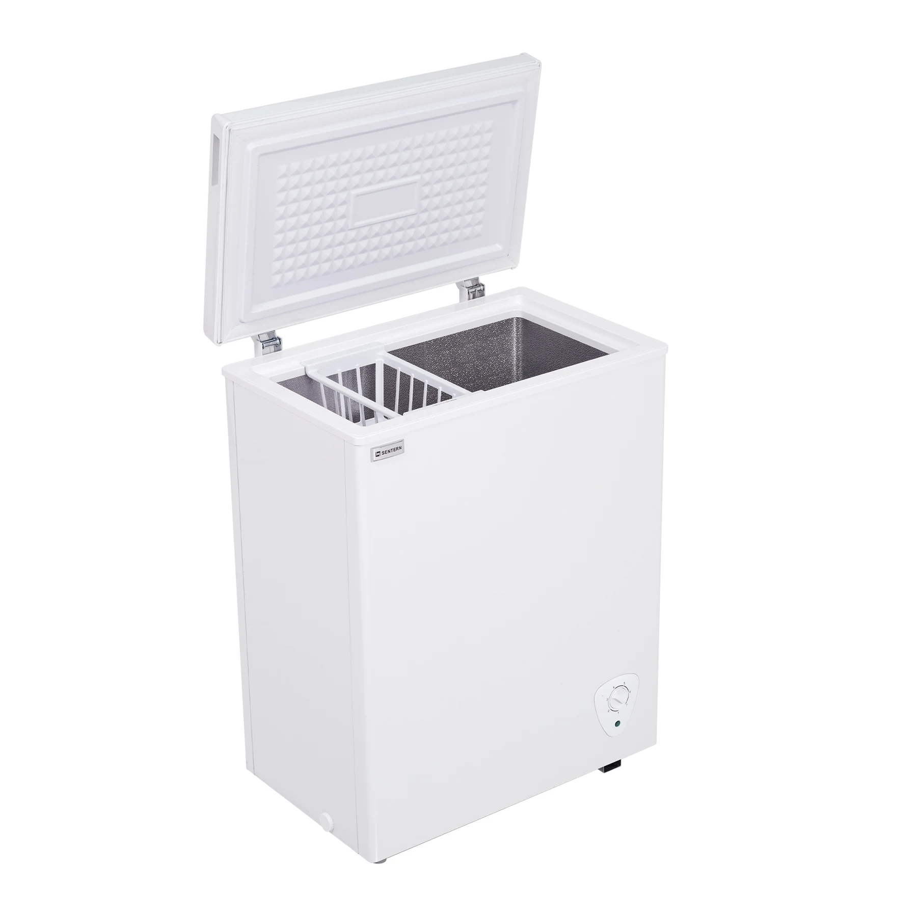 冷凍庫 90L 家庭用 業務用 チェストフリーザー 上開き バスケット付き フリーザー ストッカー 冷凍 省エネ スリム 冷凍冷蔵庫 温度調整 氷 静音 大容量 冷凍食品 ストック キッチン家電 ホワイト 白 冷凍庫 業務用冷蔵庫