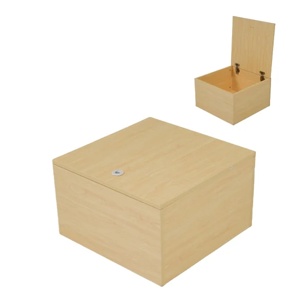 【上開きボックス2個】 収納ベッド ユニット 収納ボックス 小上がり ユニットベッド 50×50×30cm 組み合わせ自由自在 収納ベンチ 収納箱 ベッド 箱型 ベッドフレーム シングルサイズ ダブルサイズ