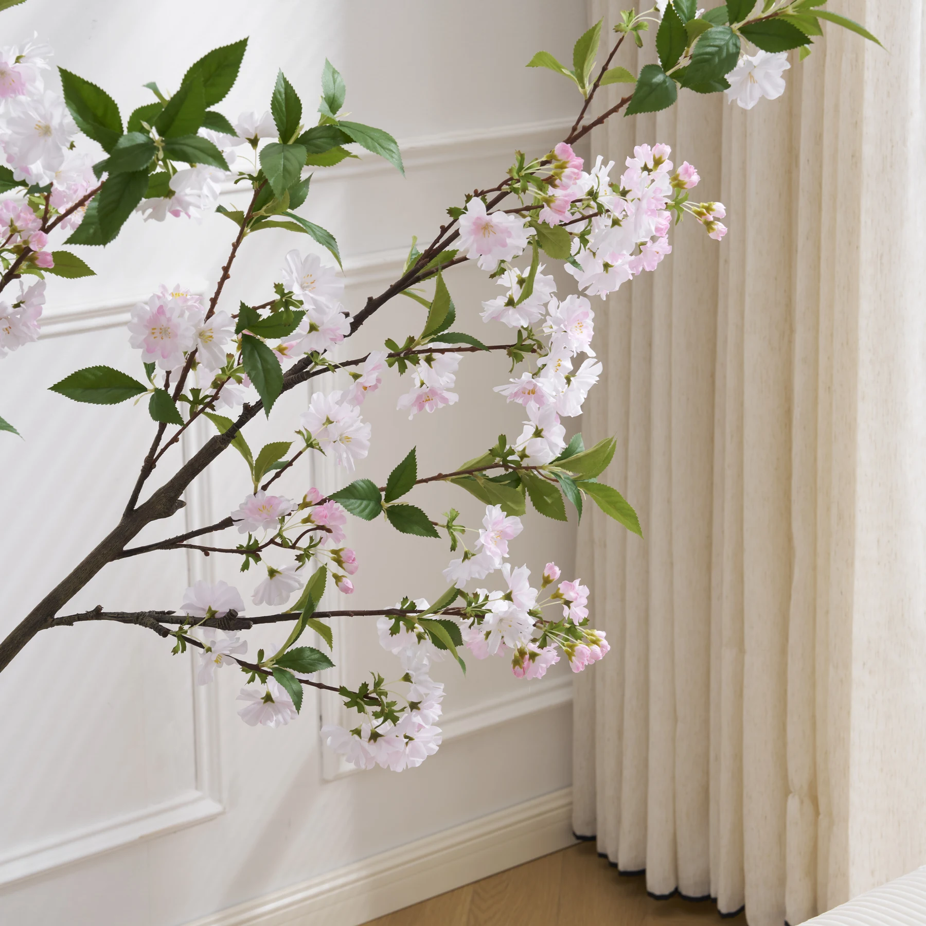 観葉植物 フェイク 180cm 八重桜 フェイクグリーン 人工観葉植物 大型 水性塗料 造花 ホテル インテリア リアル おしゃれ お祝い 樹 木 室内