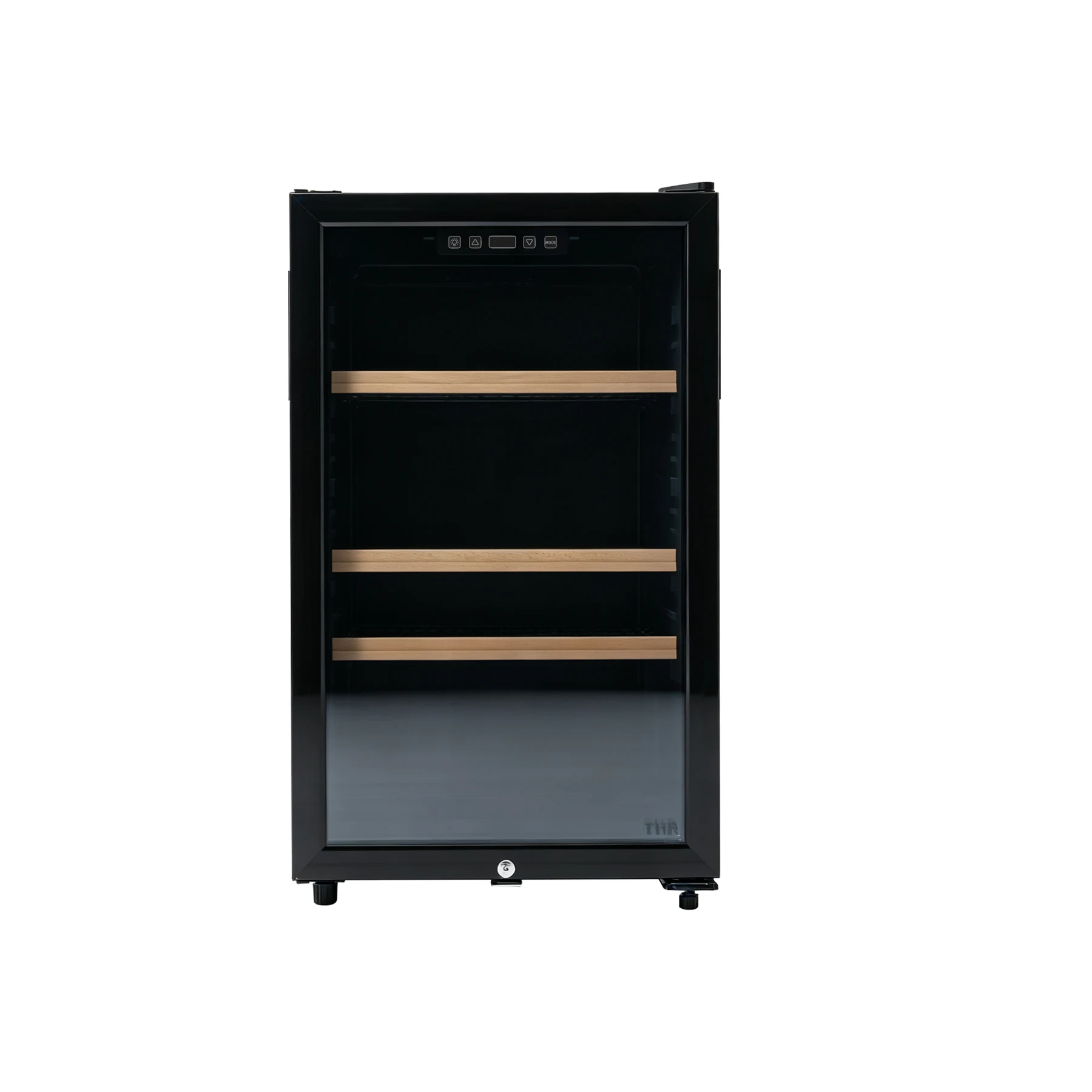 ワインセラー ブラック 130L 家庭用 セラー 薄型 スリム コンプレッサー式 大容量 低騒音
