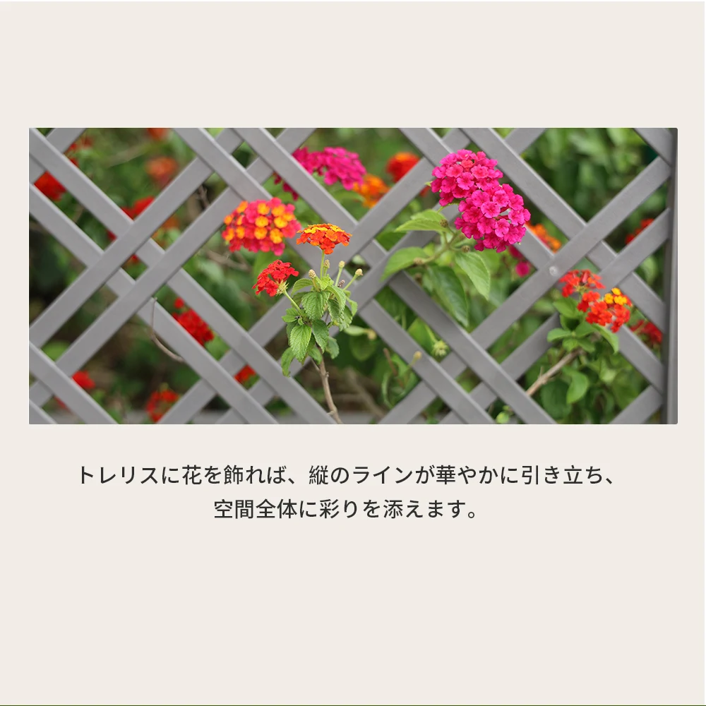 ウッドフェンス 目隠し フェンス 樹脂製 木目調 ボーダーフェンス プランターフェンス ラティス ロータイプ ガーデンフェンス ガーデン ラティスフェンス プランター 屋外 庭 玄関 花壇 貯水|排水・区画栽培