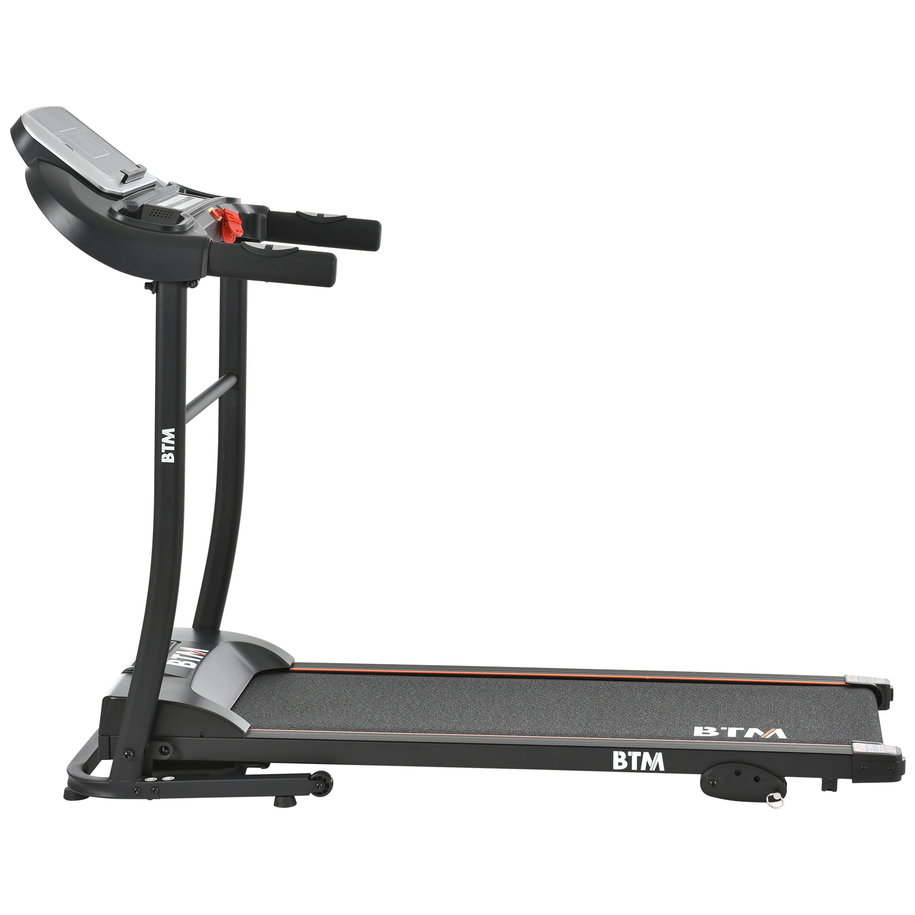 電動ランニングマシン ルームランナー MAX12km/h BTM マット付き フィットネスマシーン ダイエット器具
