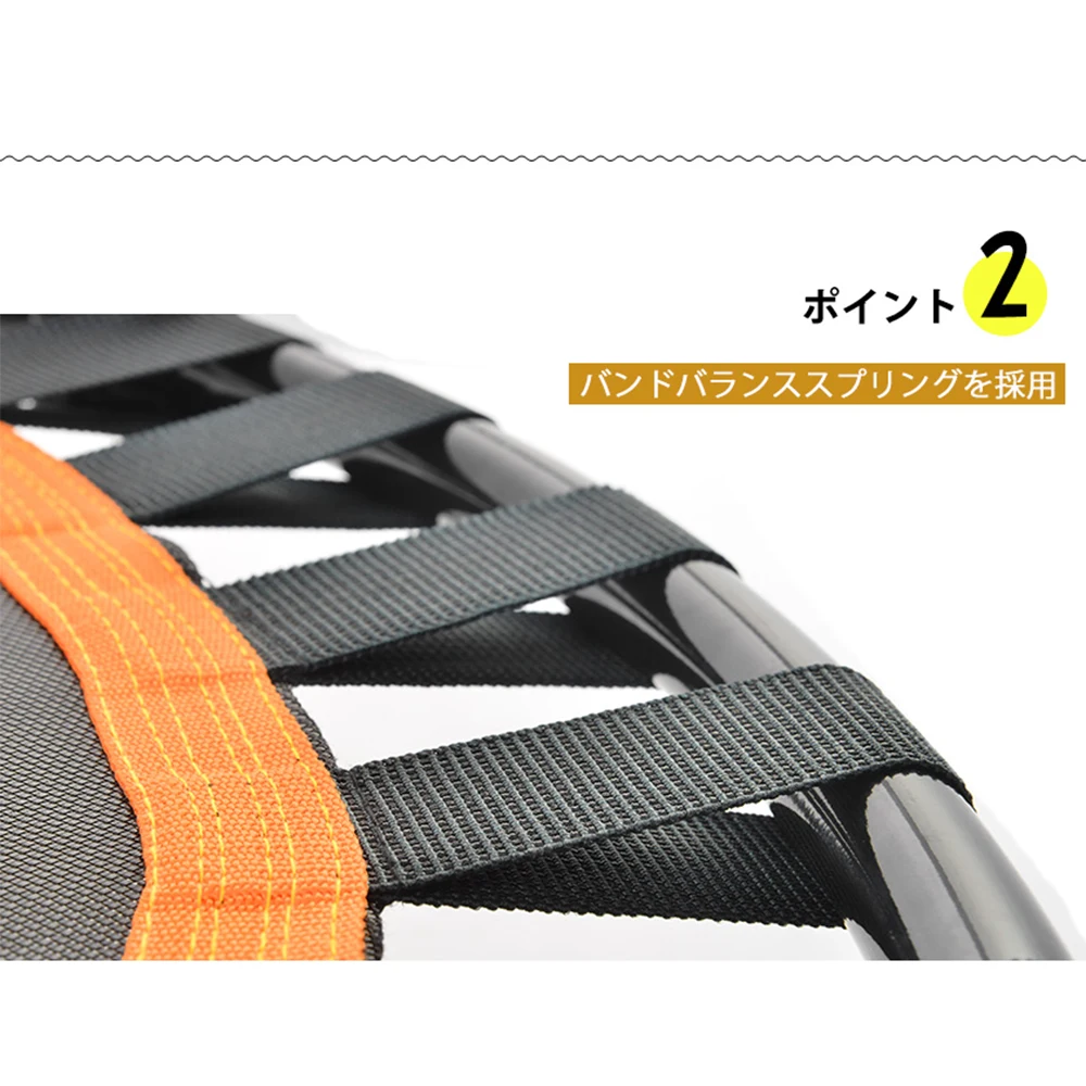 補助手すり付き トランポリン 耐荷重110kg 102cm ゴム ダイエット器具 健康器具 折りたたみ おもちゃ エクササイズ フィットネス 室内運動 あそび 家庭用 子供用 大人用 有酸素運動