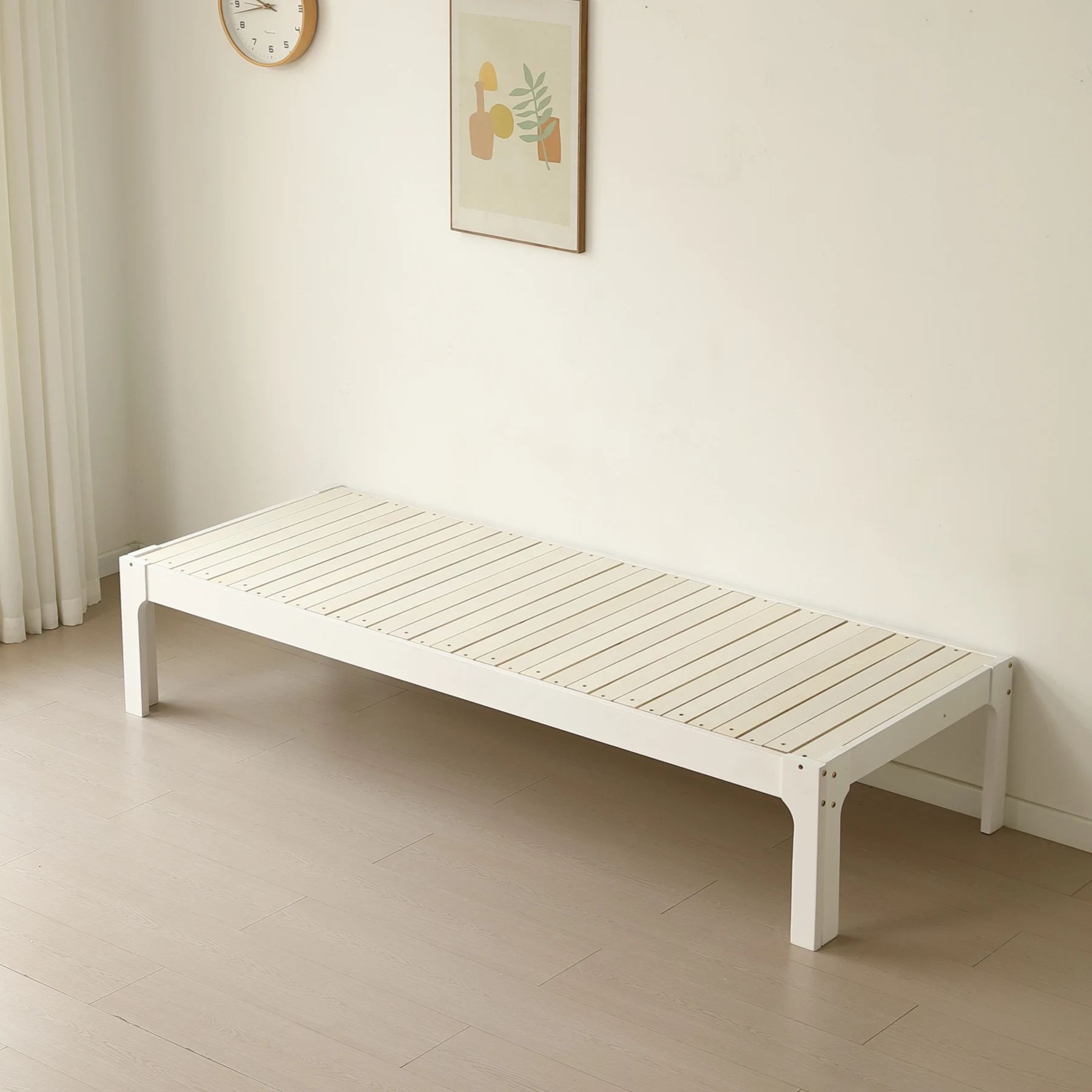 【幅140cm】ソファベッド ディベッド 木製 伸長式ベッド ダブル D 2way パイン材 フレームのみ すのこ シングル セミシングル セミダブル SS~D