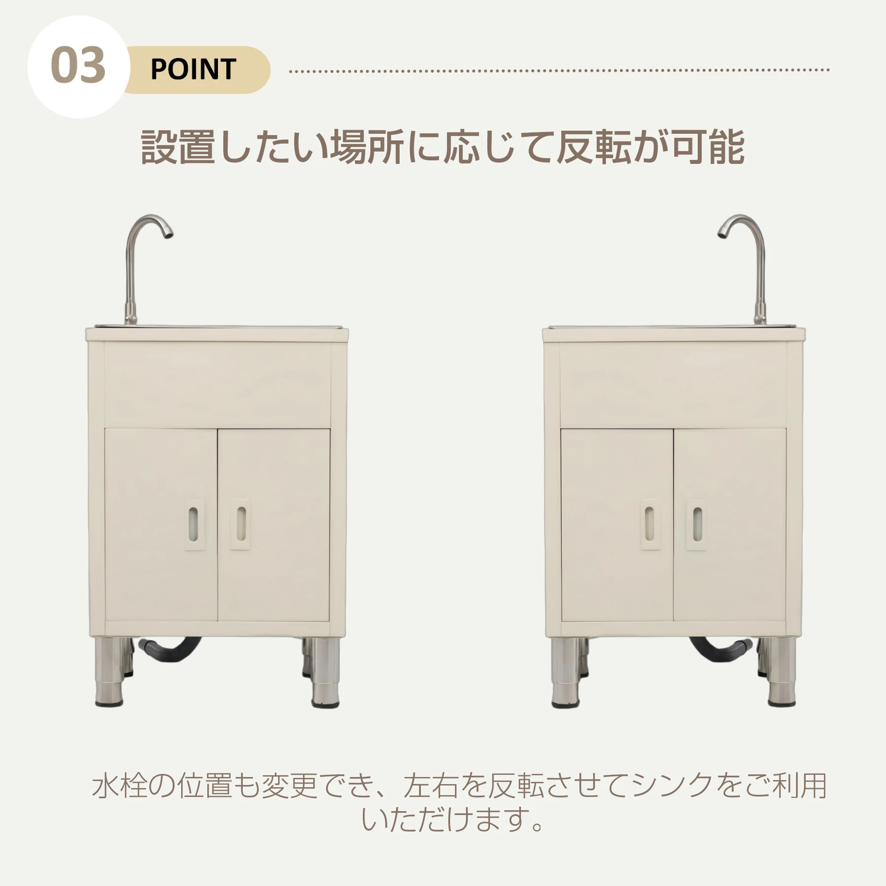 ホワイト 流し台 屋外 ステンレス 水栓付 蛇口付き シンク アウトドア 幅広 水栓付き キッチン 屋外用 ステンレス流し台 ステンレスキッチン キャンプ バーベキュー ガーデンシンク 屋外シンク 屋外流し台 簡易流し台 洗い場
