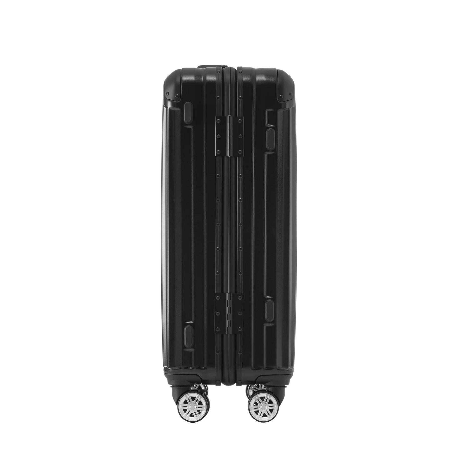 スーツケース Sサイズ 機内持ち込み アルミ ストッパー付き USBポート カップホルダー キャリーケース キャリーバッグ アルミフレーム 2日~3日 大容量 超軽量 軽い おしゃれ かわいいダブルキャスター小型 suitcase
