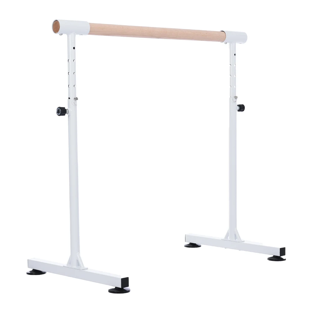 バレーバー バレエバー スタンド バレエ バー レッスンバー 高さ 5段階 85cm 90cm 95cm 100cm 105cm 調整 天然木