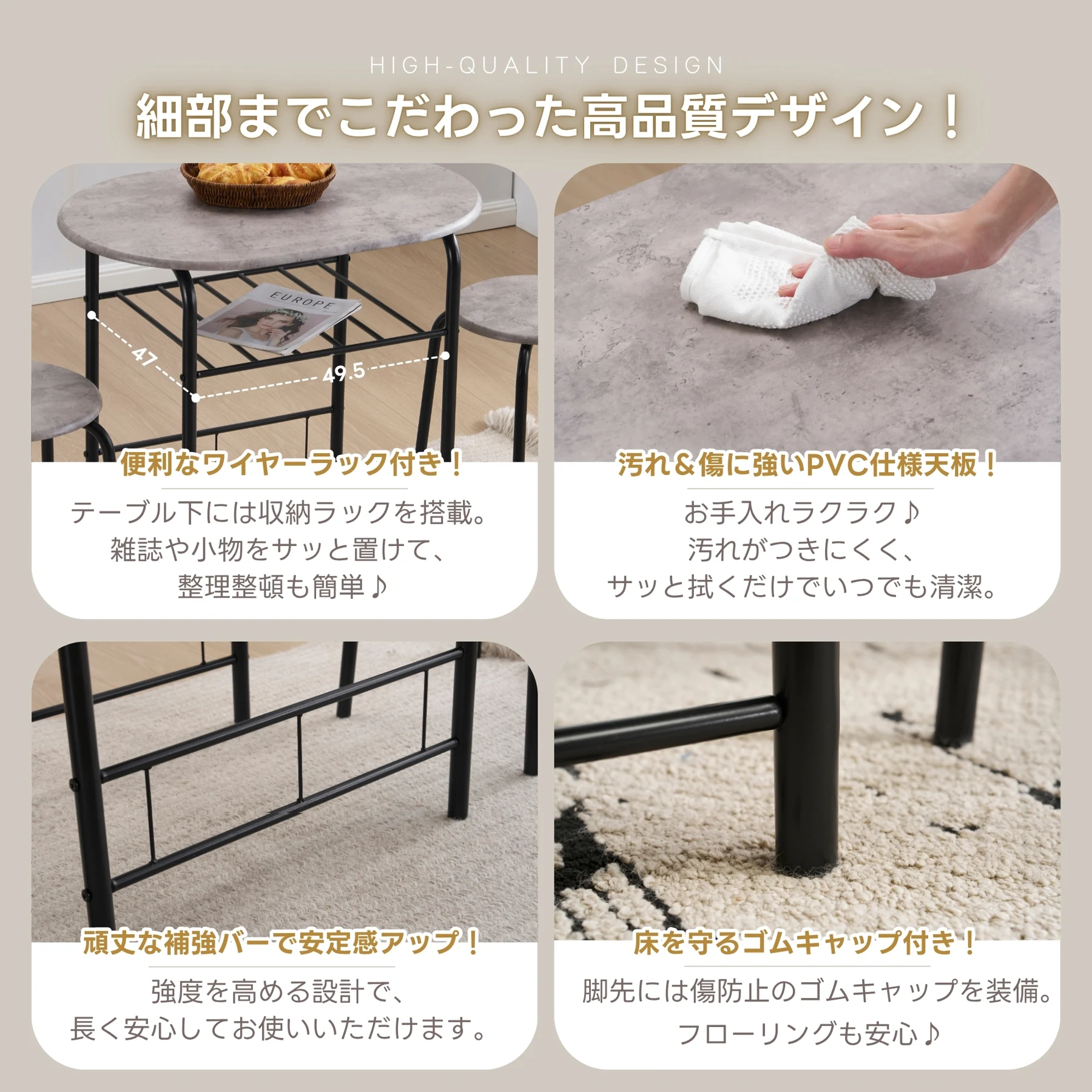 楕円形 ダイニング 3点セット ダイニングテーブル ダイニングセット 食卓 チェア2脚 コンパクトサイズ 2人掛け おしゃれ コンパクト 木目調