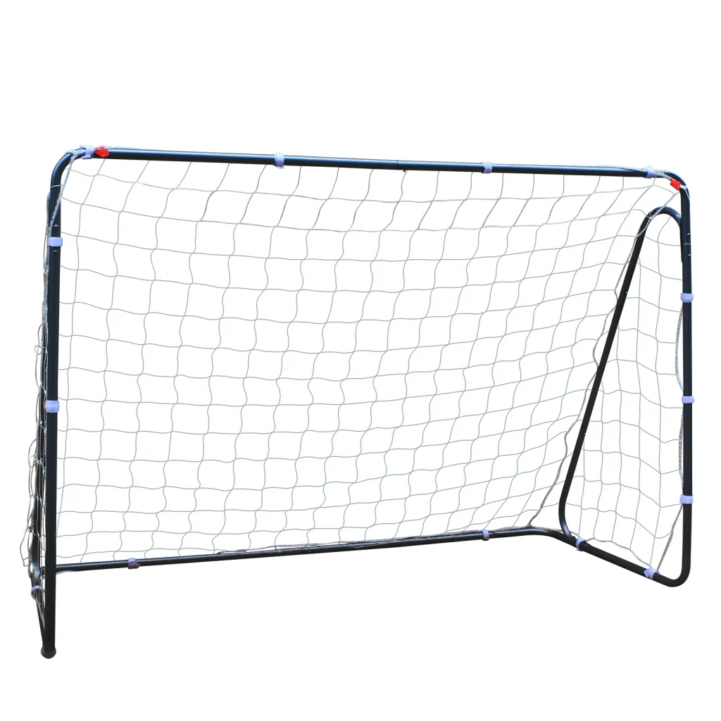 サッカーゴール 180×120×70cm 軽量 ジュニアユース 練習用 高耐久ネット付き 室内外対応 庭や公園でのサッカー練習に