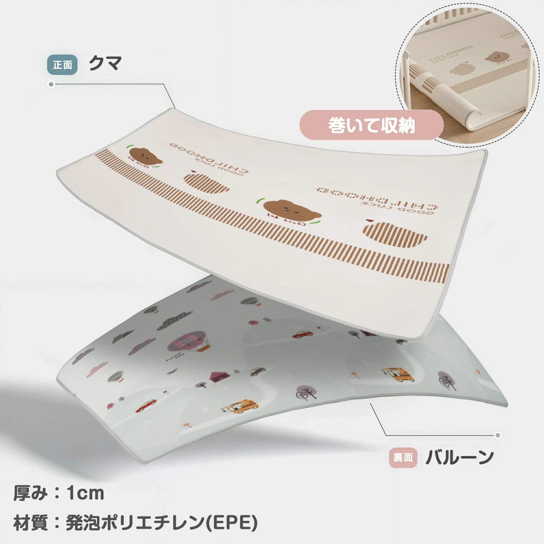 【内径150*180cmベビーサークル+厚み1cmプレイマット】ベビーサークル 変形可能 収納棚へ変身可能 扉付き ベビーゲート ベビーフェンス プレイヤード 簡単組立 柵 キッズ