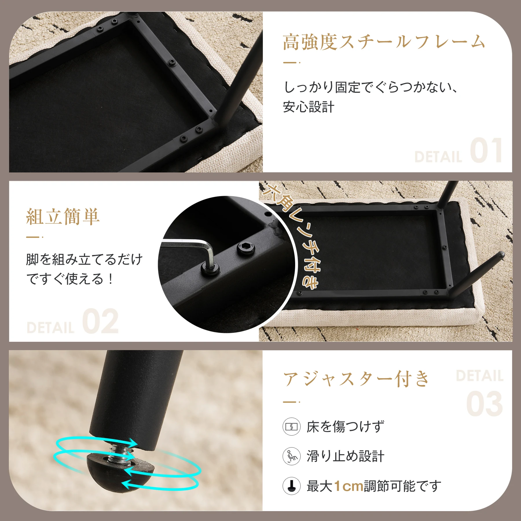 ベンチ インテリア ダイニングチェア 椅子 コンパクト スチール脚 来客対応チェア おしゃれ 組立簡単 北欧風 テレワーク 在宅ワーク 二人掛け 食卓イス 玄関イス 玄関ベンチ長椅子 ガーデンベンチ スツール マルチに使える