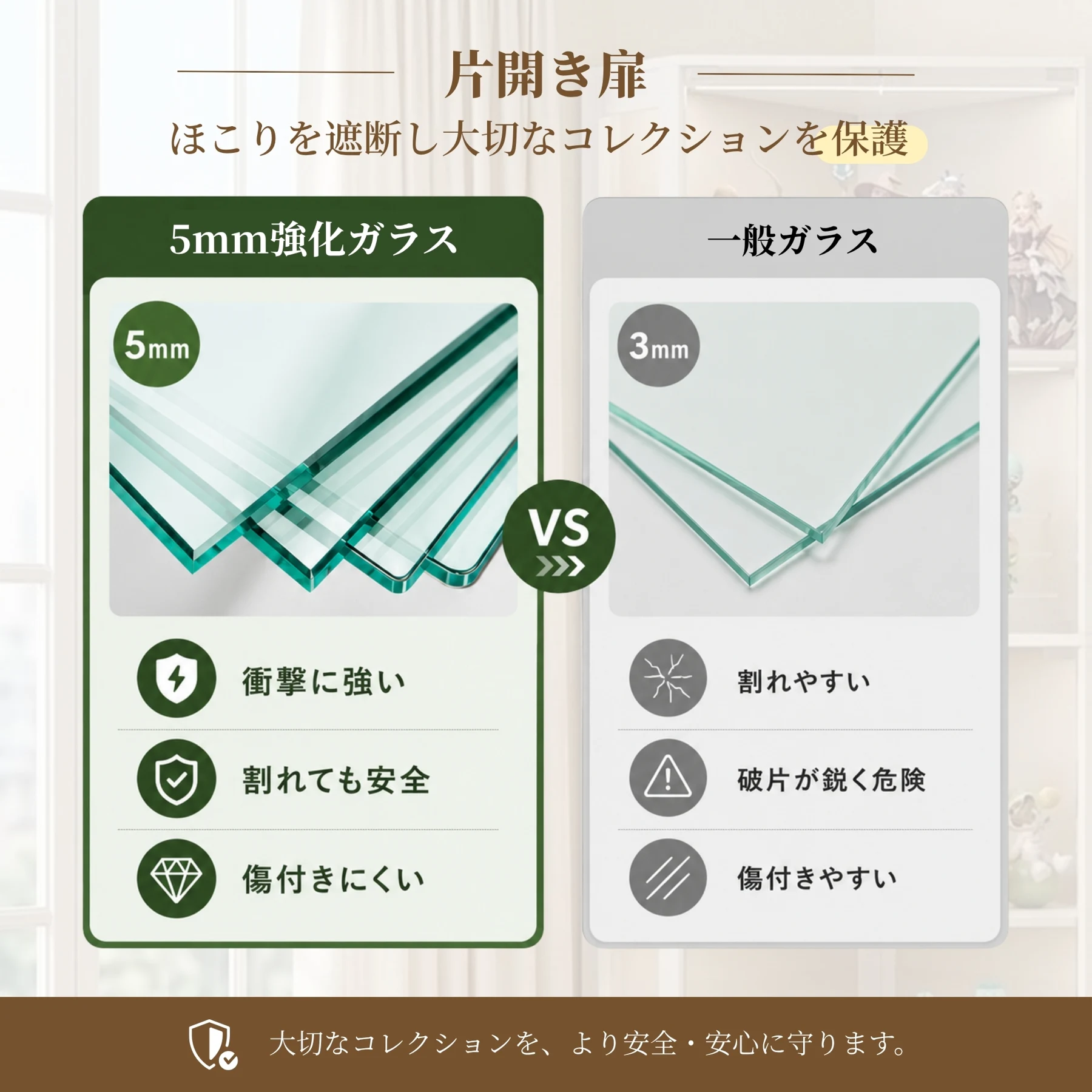 ワインキャビネット ガラスケース ガラスキャビネット 7色LED付き 人感センサ- 音楽連動 収納キャビネット 6段収納 UV 隠し収納 ガラスディスプレイケース 7色LED照明 リビング/寝室/オフィス/店舗用 貴重品収納・物の展示に最適 防転倒設計 高さ166㎝ 幅40㎝
