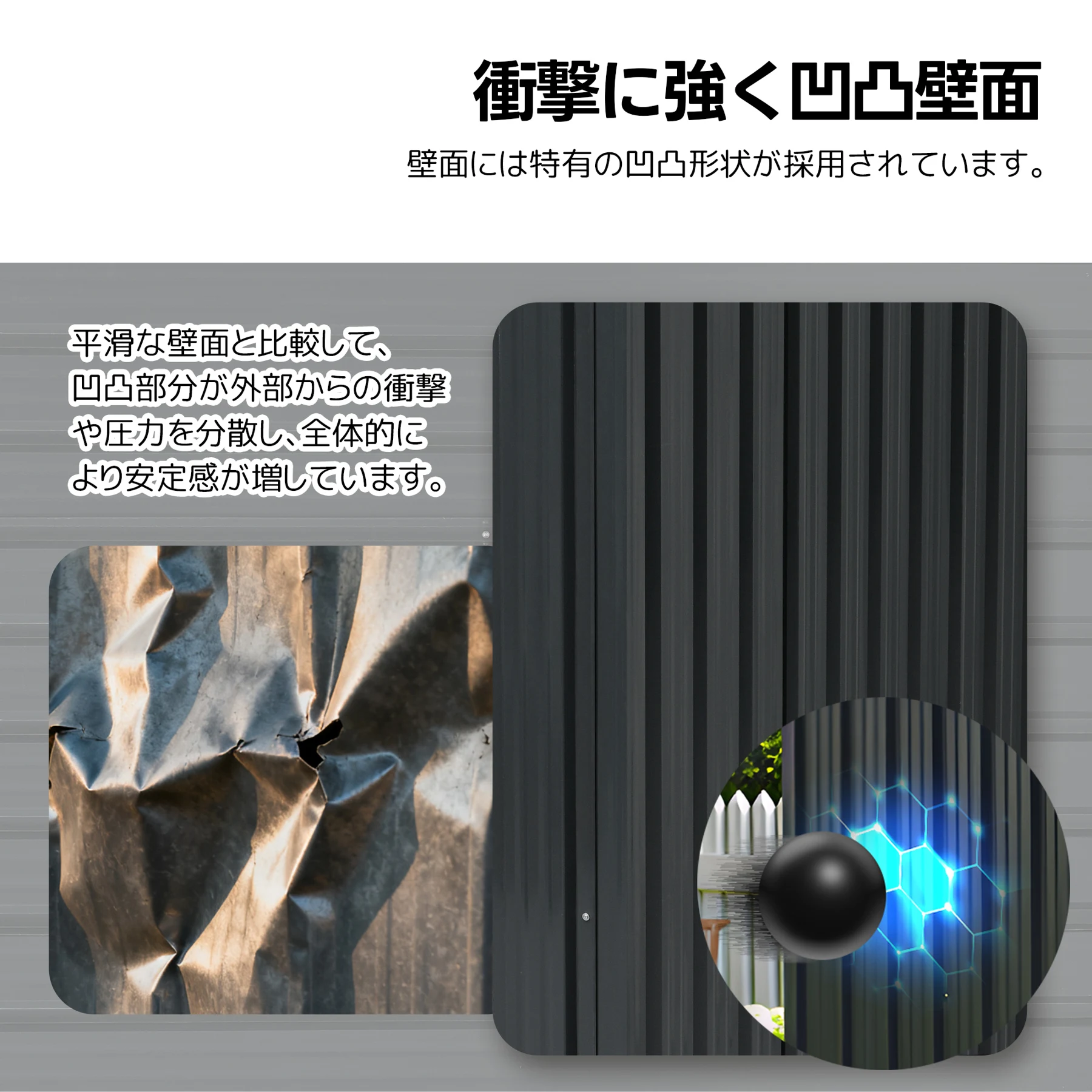 【温室付き】物置 屋外 スチール 可動棚 倉庫 戸外収納庫 W180*D121*H180cm 物置き おしゃれ 大型 収納庫 屋外物置 防さび ベランダ 防水 ドア スチール物置 屋外収納 ガーデニング 庭 新作【ブラック】