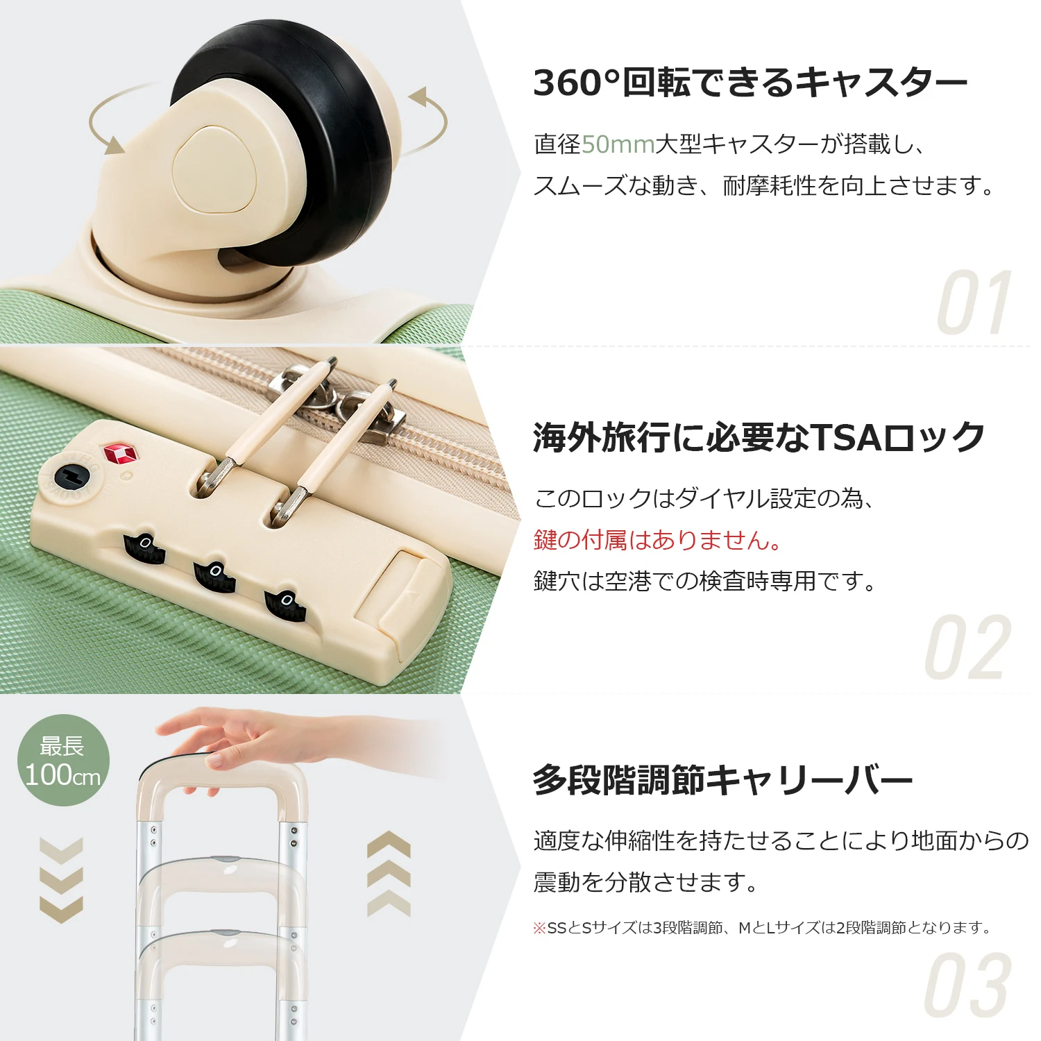 キャリーケース Sサイズ スーツケース USB充電ポート付き カップホルダー付き キャリーバッグ スーツケース 2日 3日 小型 TSAロック搭載 おしゃれ
