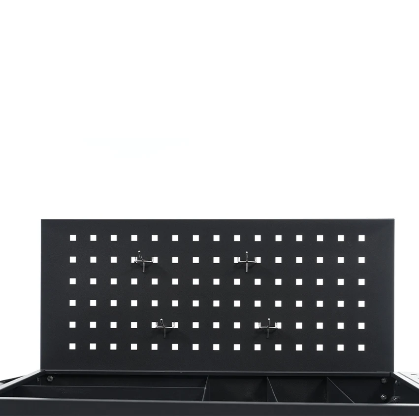 ツールキャビネット 2in1 ツールワゴン ツールカート工具カート ロールキャビネット スチール ローラーキャビネット ハンドル DIY 引き出し 鍵付き キャスター付き ロック付き 新作【ブラック】