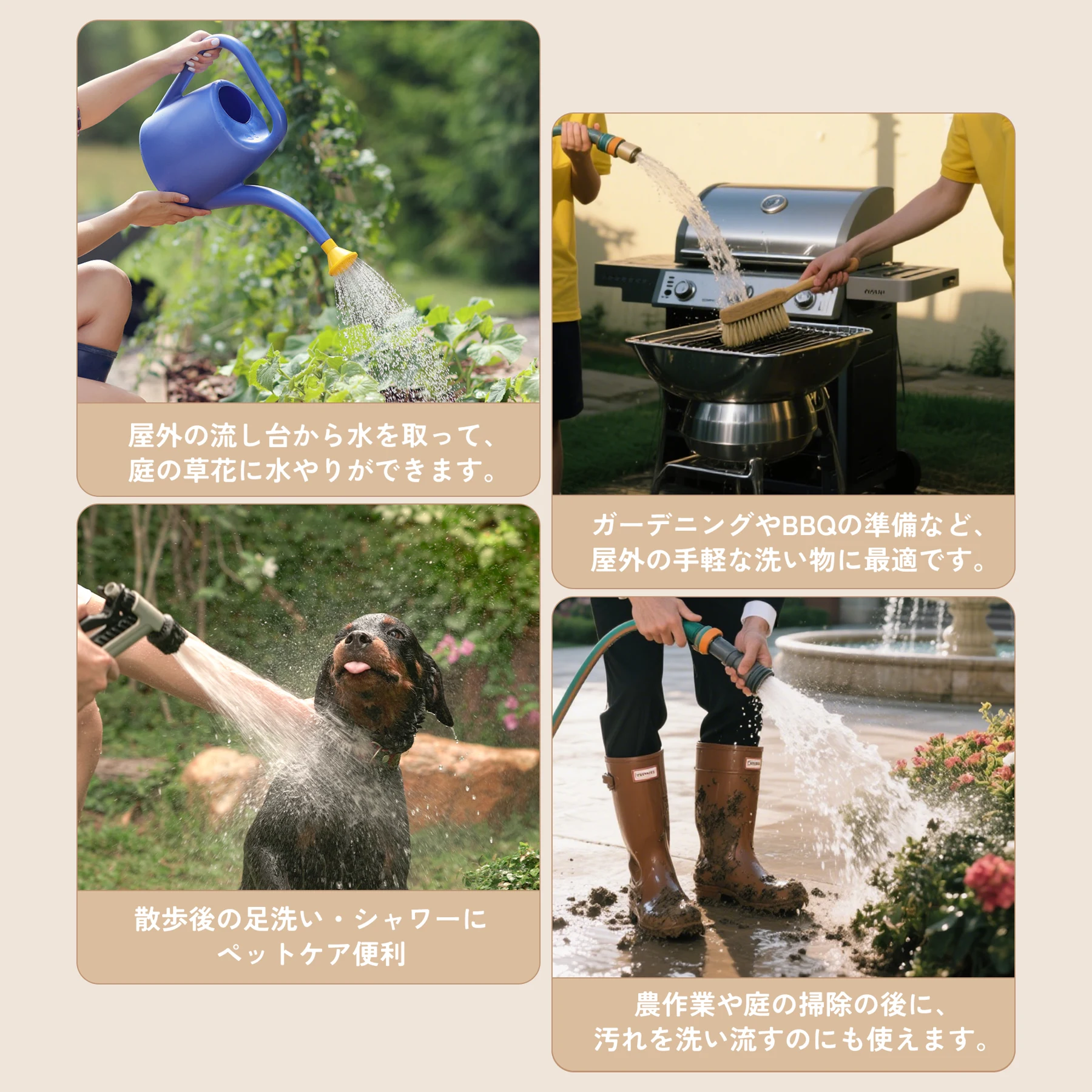 【2025年新仕様】【幅80cm】屋外 流し台 ステンレス製 ガーデンシンク 作業台 キッチン 台所 屋外 簡易 シンク 組み立て簡単 収納棚付 庭 高さ調節 調理台 ガーデニング 庭 DIY 頑丈 新作【シルバー】