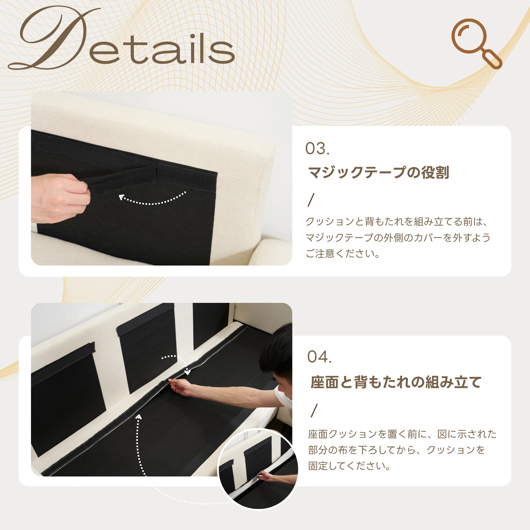 ソファ ソファーセット 3人掛け L型 T型 クッション付き 肘掛け付き コーナー ローソファー ローソファーセット 28D高反発ウレタン ふわふわ 圧力分散 コンパクト 取り外し可能な脚 滑り止め付き