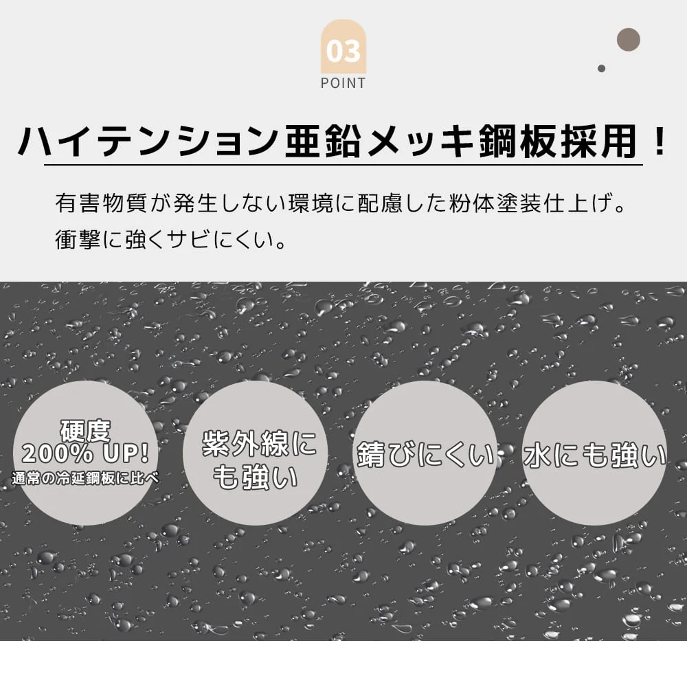 【 棚なし】物置 屋外 大型 倉庫 大型物置 戸外収納庫 物置 防水/耐侯 収納可能 ガーデン/庭/田畑/農場 頑丈 大容量 スチール 床なし グレー