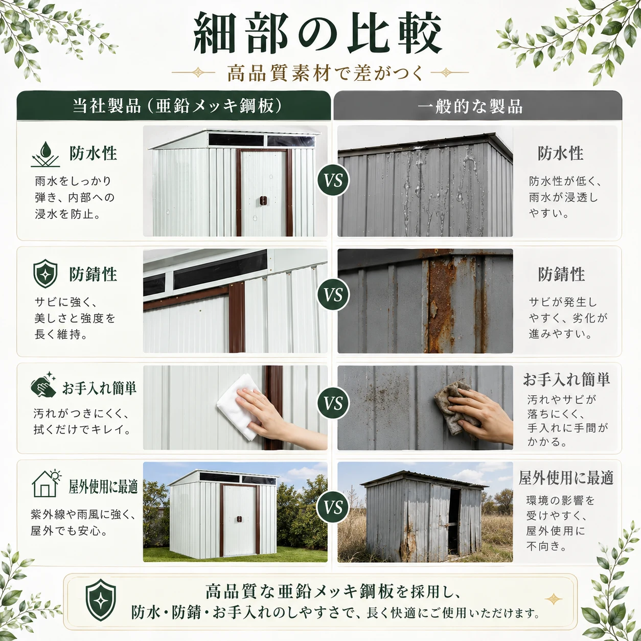 物置 屋外 戸外収納庫 スチール 幅195*奥行き150*高180 引き戸両開きタイプ 換気口付き 防さび ベランダ 防水 ガーデニング 庭