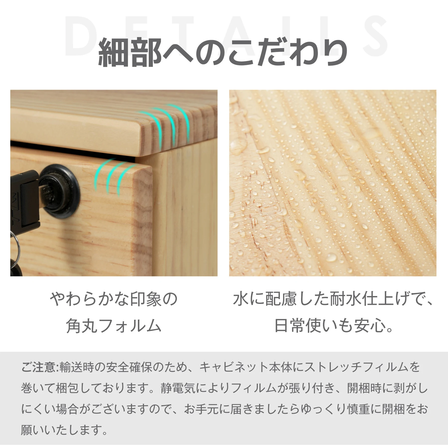 【人気商品】デスクワゴン サイドワゴン ラック 鍵付き キャスター付き 脇机 オフィス ホワイト
