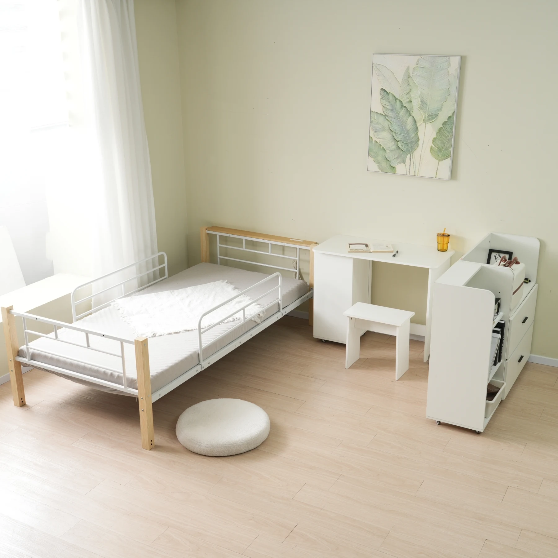 【高さ130cm】ロフトベッド パイプベッド シングル 耐荷重150kg 高さ130cm システムベッド ロータイプ ミドルタイプ 棚 収納 北欧風 大人 一人暮らし 送料無料 スチール 耐震 ベッド 子供部屋