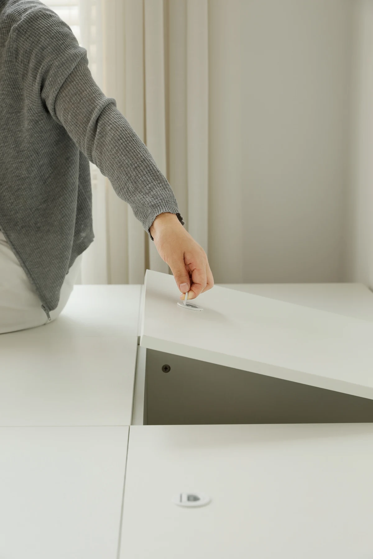 【上開きボックス2個】 収納ベッド ユニット 収納ボックス 畳ベッド 小上がり ユニットベッド 50×50×30cm 組み合わせ自由自在 収納ベンチ 収納箱 ベッド 箱型 ベッドフレーム シングルサイズ ダブルサイズ