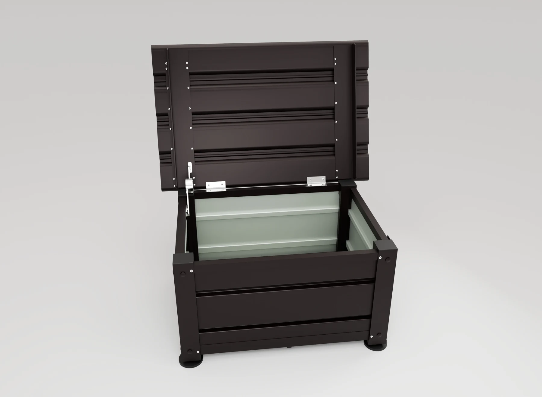 【サイズA 60cm 33L】物置 屋外 収納ボックス 収納庫 小型 置き配 ストッカー 物置 屋外収納庫 ゴミ箱 ボックス 大容量 収納ケース 鍵付き