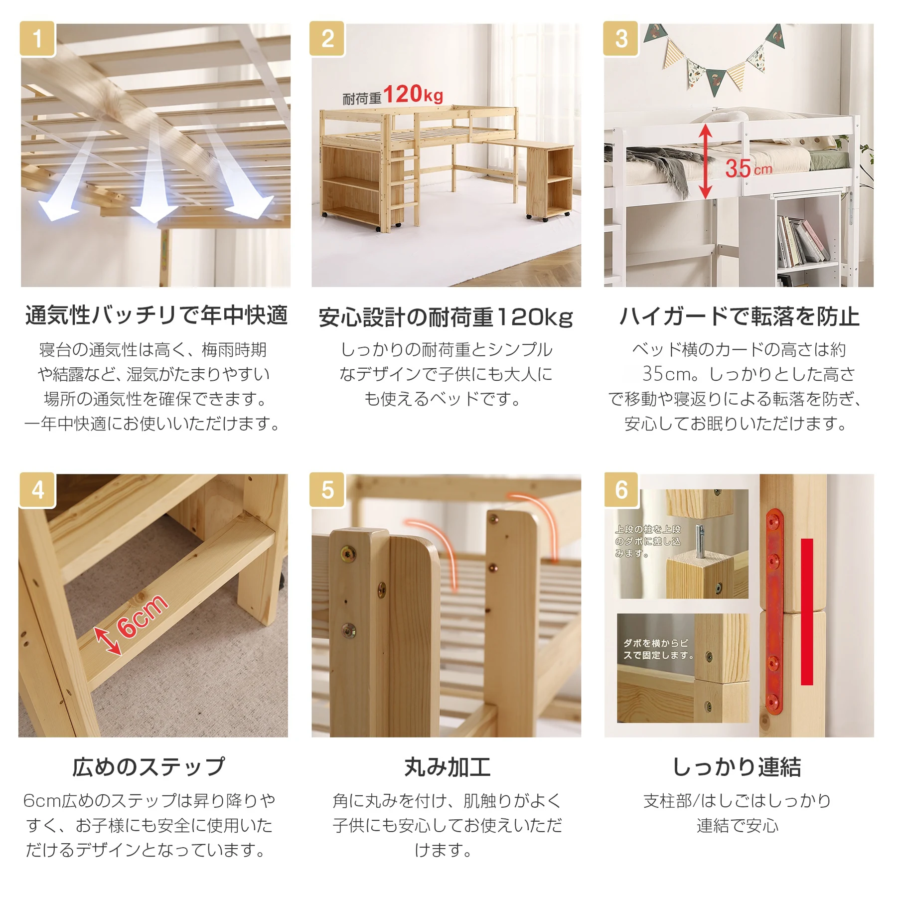 システムベッド ロフトベッド 木製 シングル ベッド ロータイプ ベッド デスク 本棚 机付き 学習机 コンパクト 本棚付き 木製ベッド 天然木 収納 子供 大人 一人暮らし コンパクト ミドルベッド 分離 分割 分割式