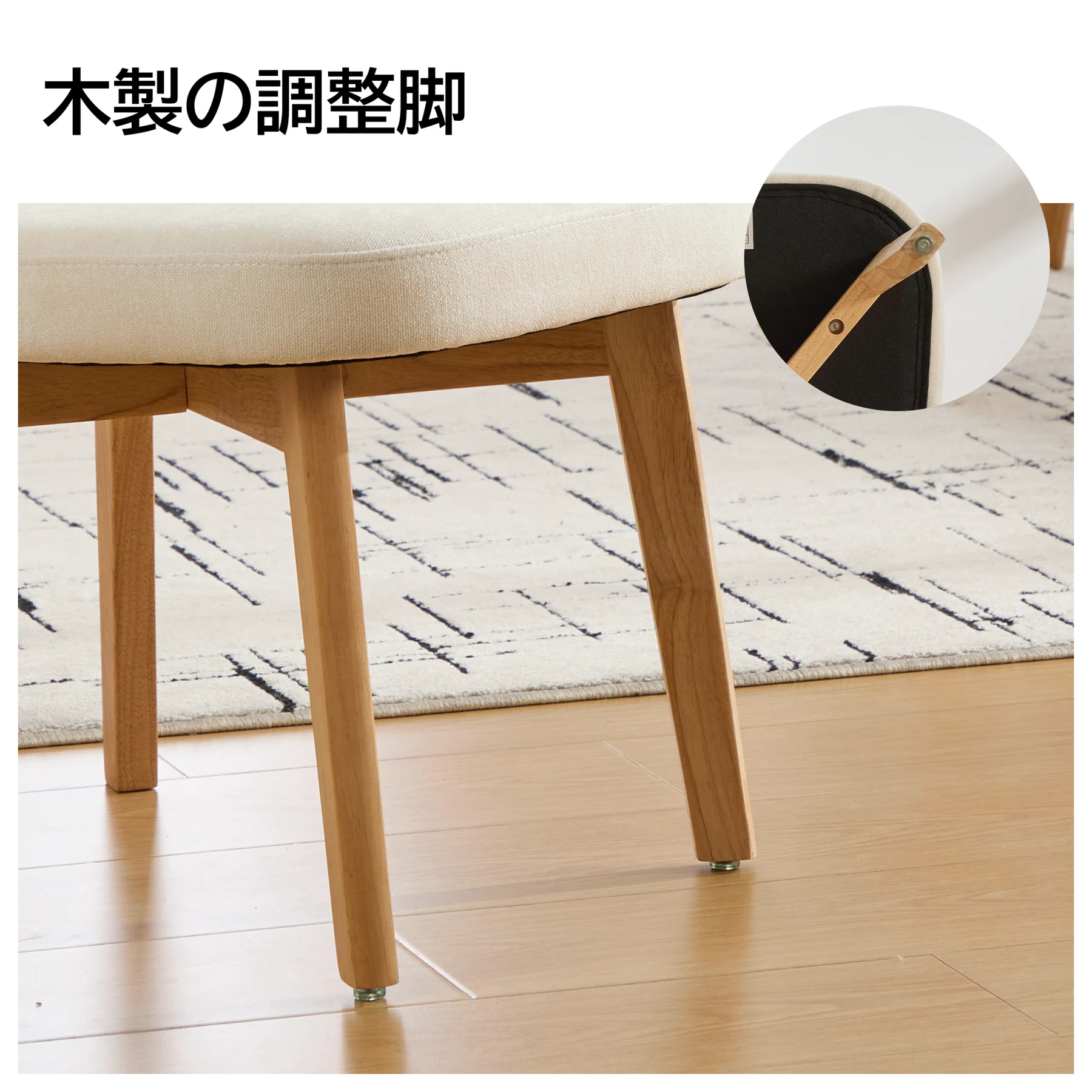 【2脚】木製の背もたれが付いた無垢材のダイニングチェア。丸みを帯びたデザインで、組み立ても簡単です。ダイニングルーム、リビングルーム、書斎、オフィスなど、様々な場所に最適です。4色展開。