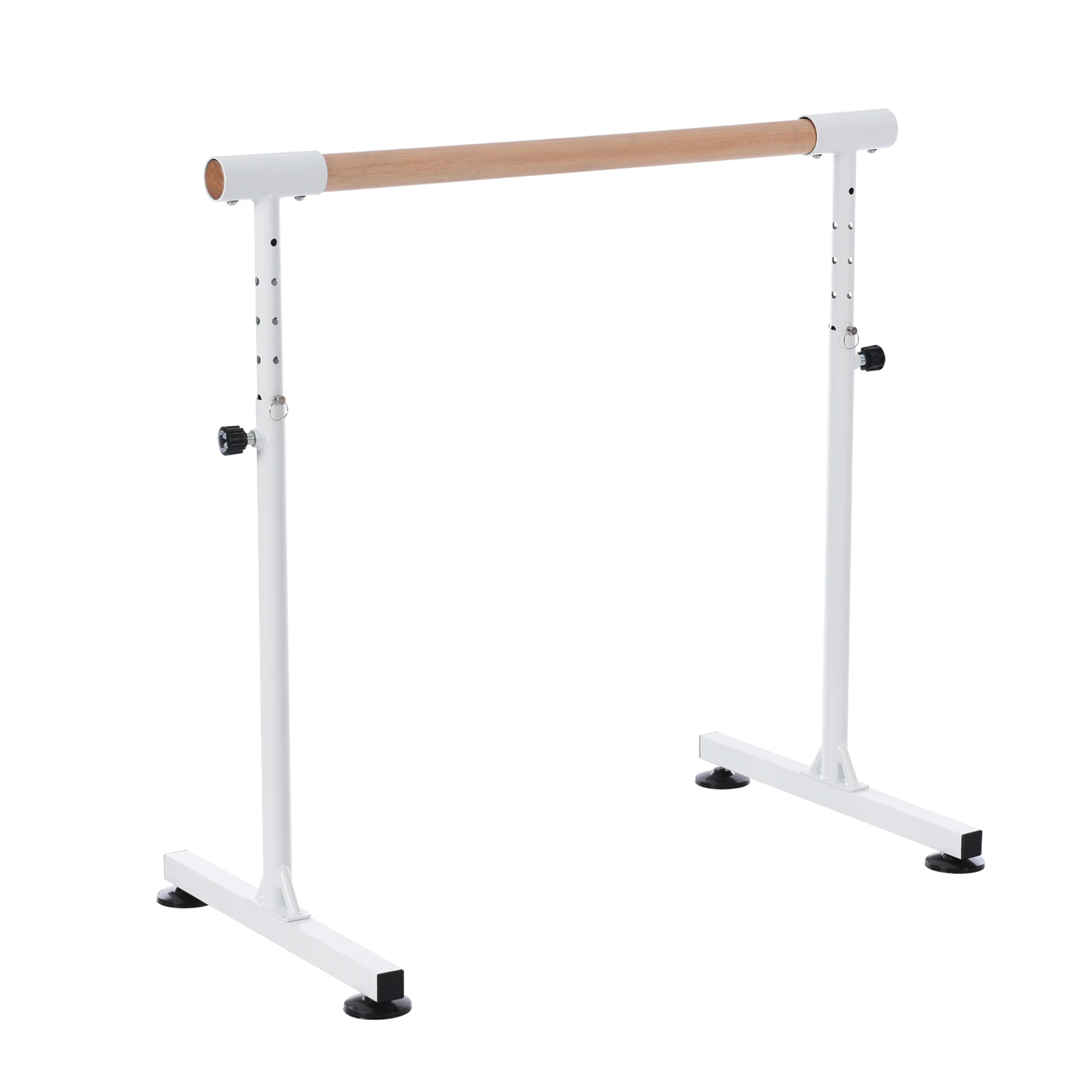 バレーバー バレエバー スタンド バレエ バー レッスンバー 高さ 5段階 85cm 90cm 95cm 100cm 105cm 調整 天然木