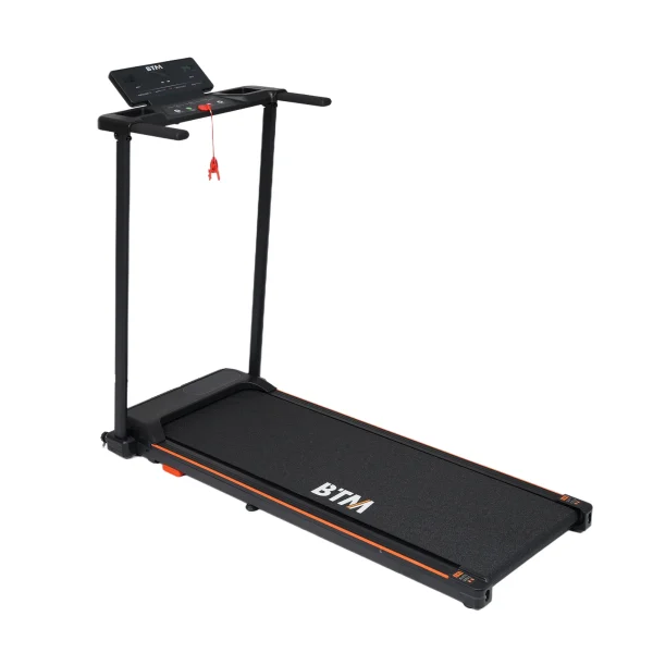 電動ランニングマシン ルームランナー 低床設計 MAX10km/h パネル付き　薄型 シンプル オシャレ ダイエット器具 有酸素運動 静音 家庭用 エクササイズ 衝撃吸収 室内運動 健康器具 傾斜角度調整