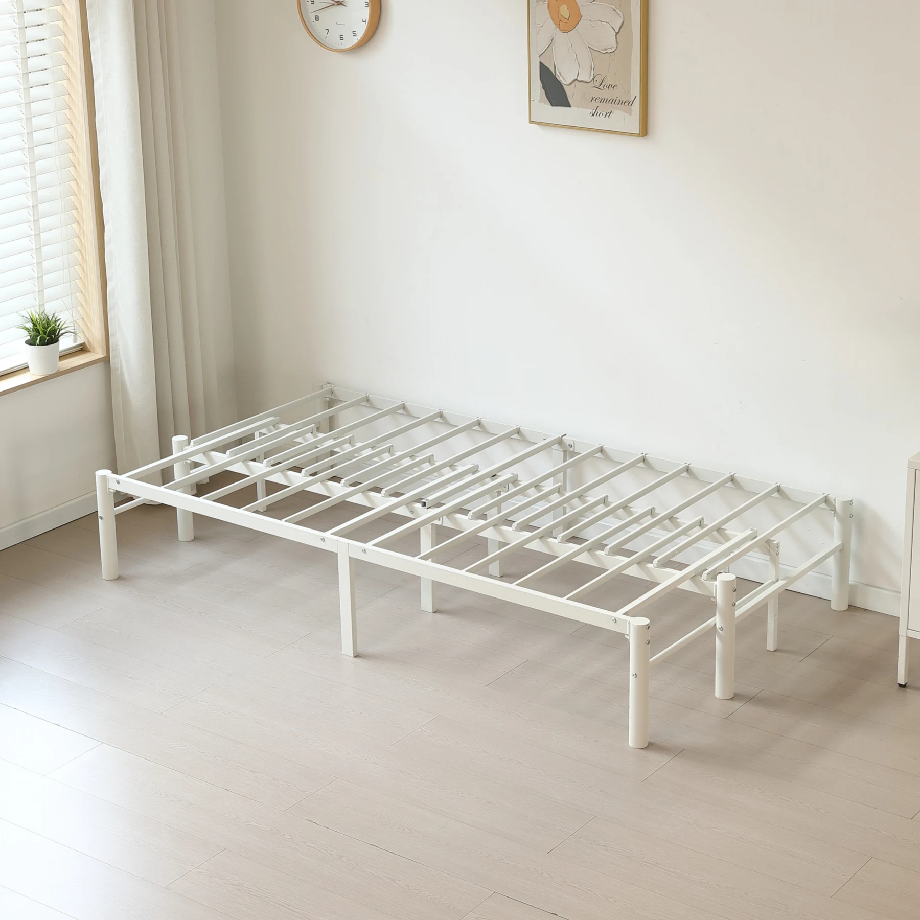 【ベージュマットレスつき】ディベッド 伸長式ベッド シングル 幅76~138cm 長さ200cm セミダブル ダブル パイプベッド ベッドフレーム 伸縮 下収納 おしゃれ 2way アイアン 来客用 省スペース ソファベッド 長さ200cm 北欧 おしゃれ お客用ベッド