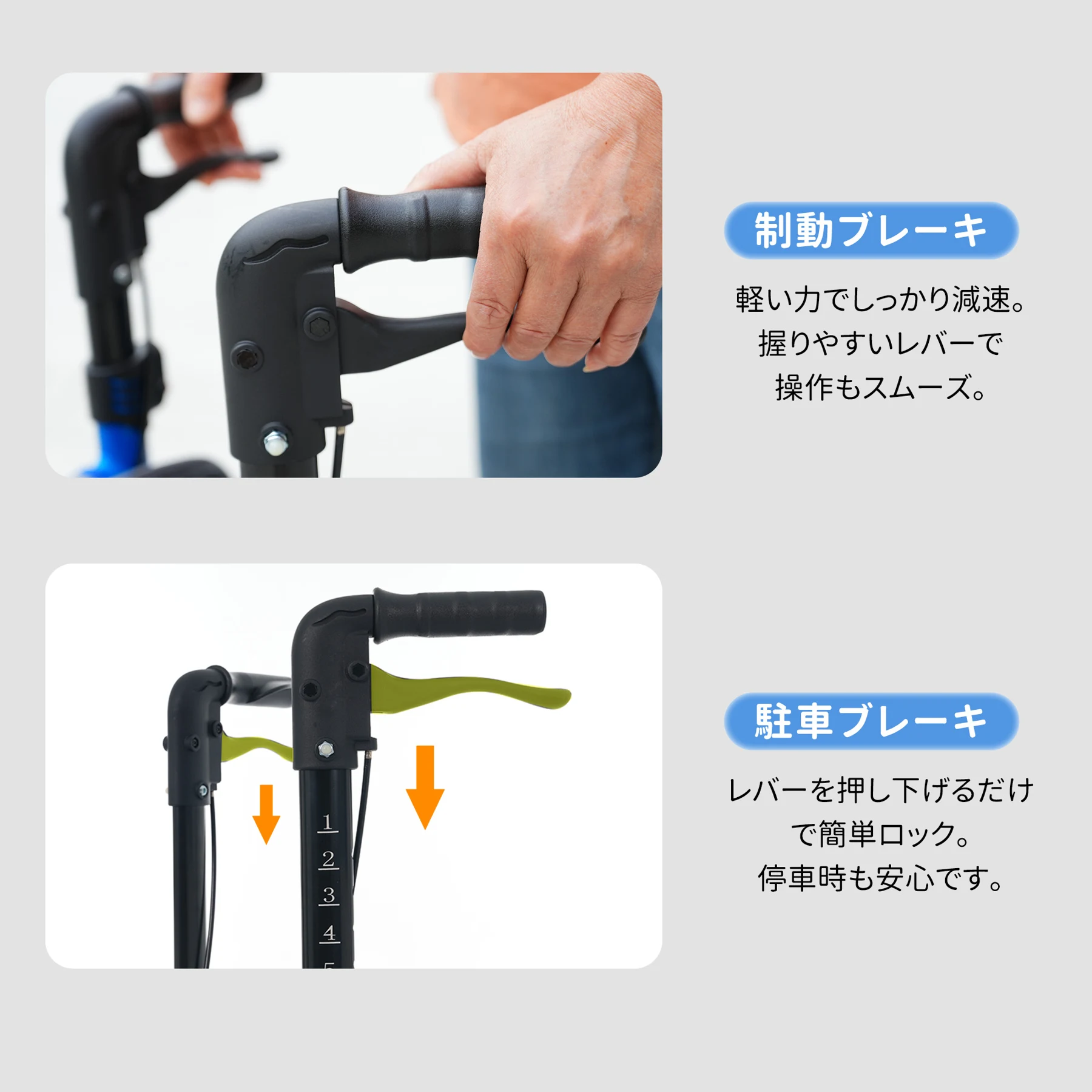 歩行器 歩行車 シルバーカー 軽量設計軽量室外用 6段階高さ調整 折りたたみ可能 収納バック付き キャスター付き おしゃれ 散歩 シニア 歩行補助 買い物 ショッピングカー 大容量 老人車 手押し車 介護 高齢者 新品【ブルー】
