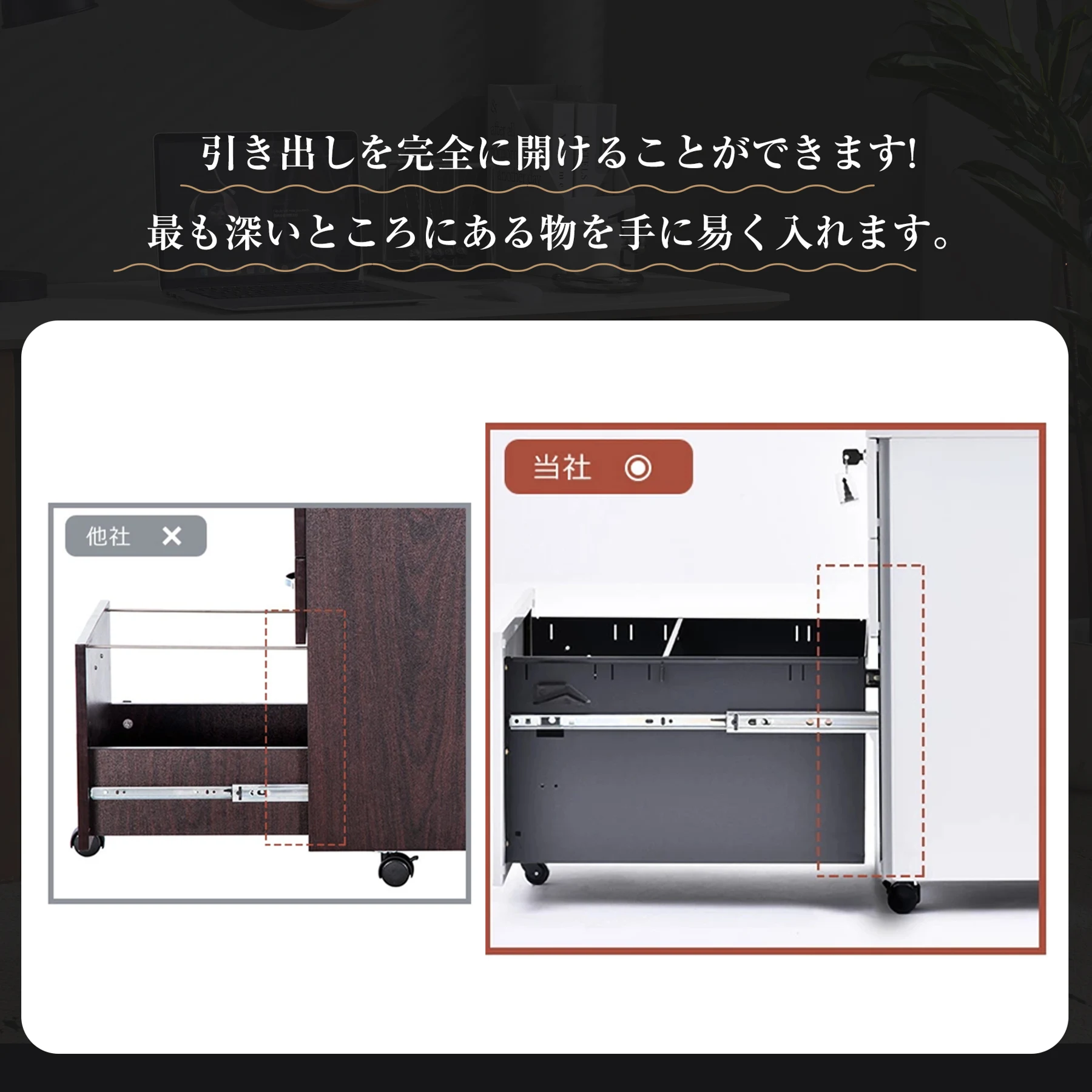 10台 組立必要品 デスクワゴン サイドワゴン ラック ダイヤル錠 キャスター付き 脇机 オフィス 収納 大容量 3段 キャスター付き スチール