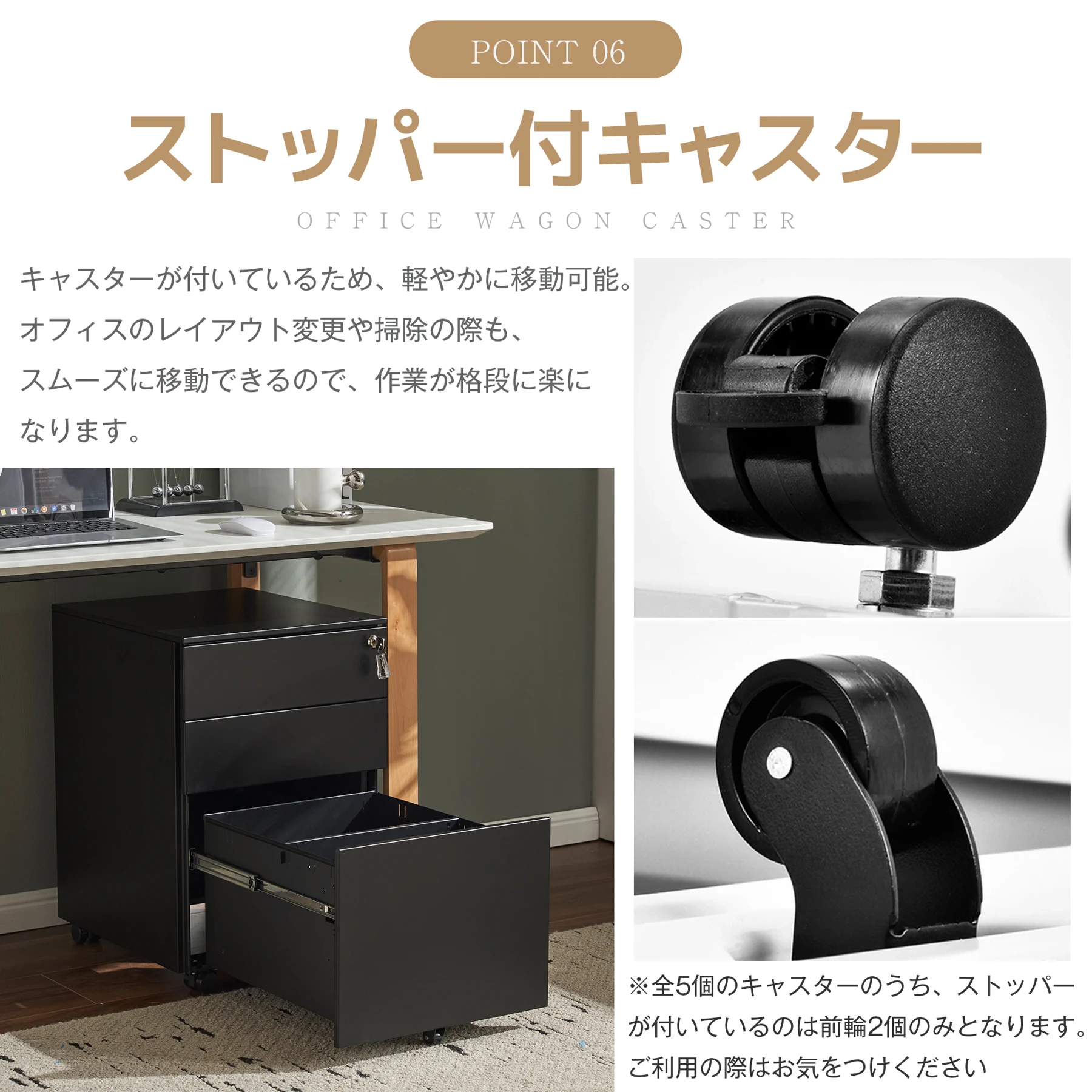 10台 組立必要品 デスクワゴン サイドワゴン ラック ダイヤル錠 キャスター付き 脇机 オフィス 収納 大容量 3段 キャスター付き スチール