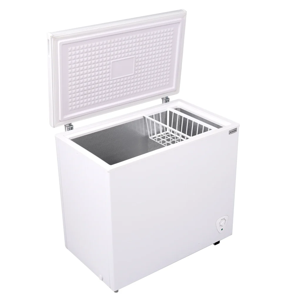 冷凍庫 198L 家庭用 業務用 ノンフロン チェストフリーザー 上開き バスケット付き フリーザー ストッカー 冷凍 省エネ スリム 冷凍冷蔵庫 温度調整 氷 静音 大容量 食品 冷凍食品 ストック キッチン家電