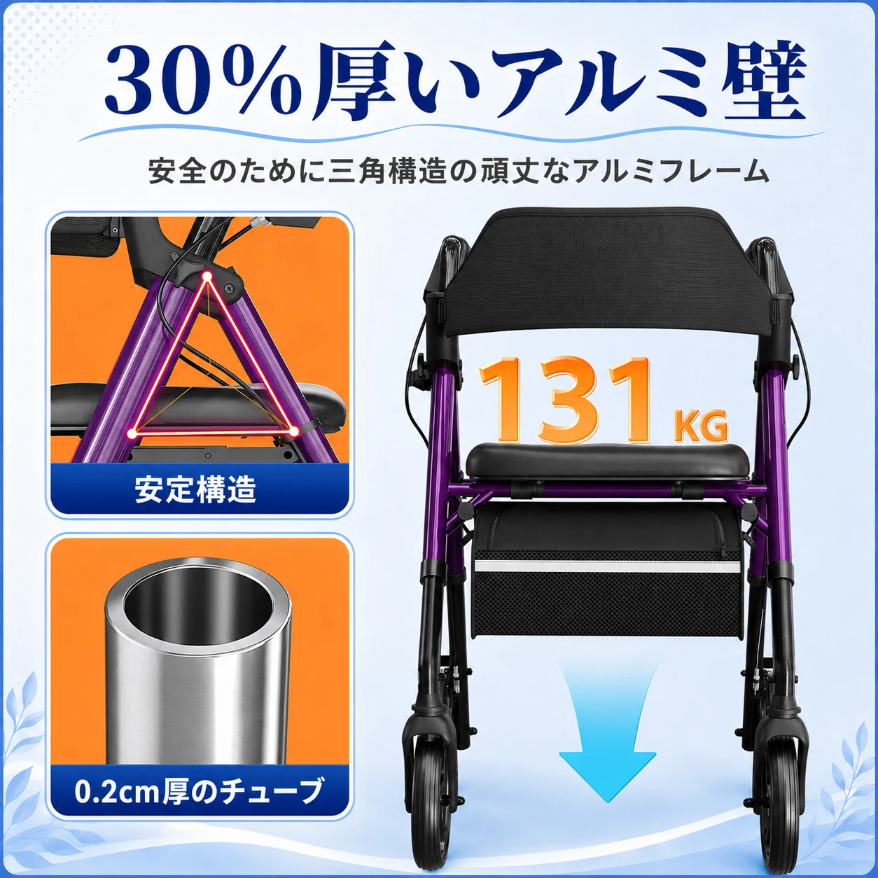 歩行器 歩行車 シルバーカー 室外用 折りたたみ可能 座面付き 四輪 キャスター付き おしゃれ 座れる 散歩 シニア 歩行補助 買い物 ショッピングカー 老人車 手押し車 介護 高齢者 新品