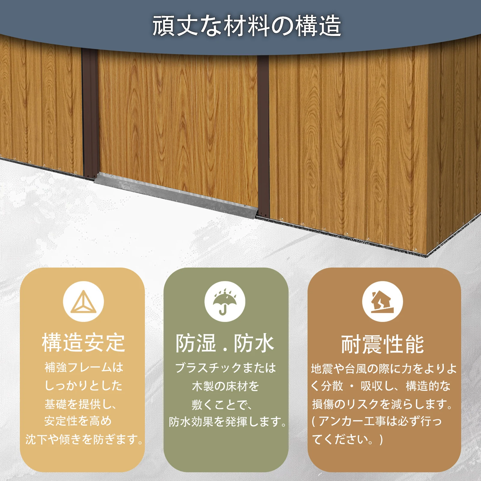 物置 屋外 戸外収納庫 スチール 幅236*奥行き119*高190 床材補強フレーム付 引き戸両開きタイプ 換気口付き 防さび ベランダ 防水 ガーデニング 庭