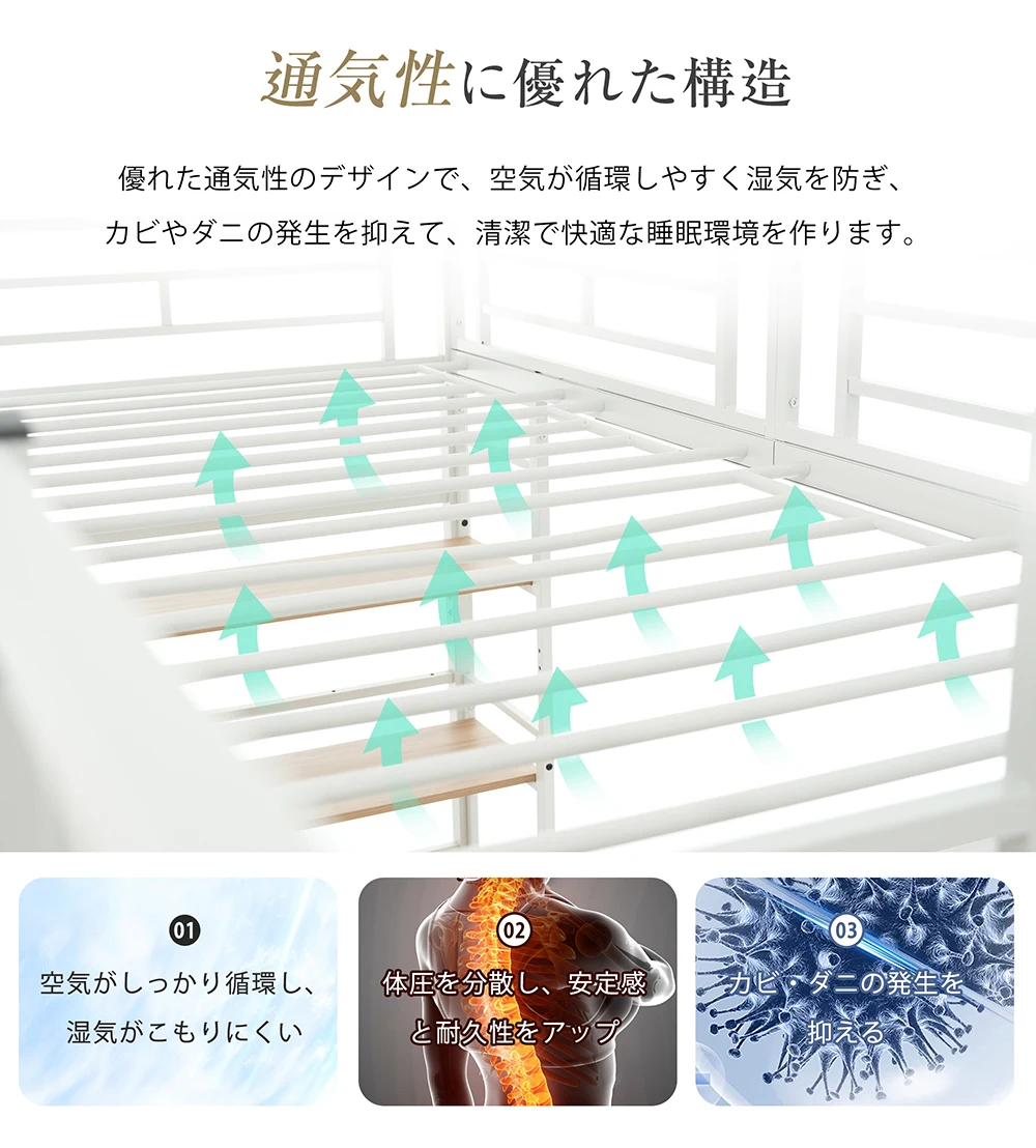 ロフトベッド パイプベッド シングル デスク付き 収納棚 階段付き 左右入れ替え可能 ロフトベッド 収納 大人 一人暮らし 子供ベッド 北欧風 二段ベッド 子供部屋 スチール 耐震 パイプ 金属