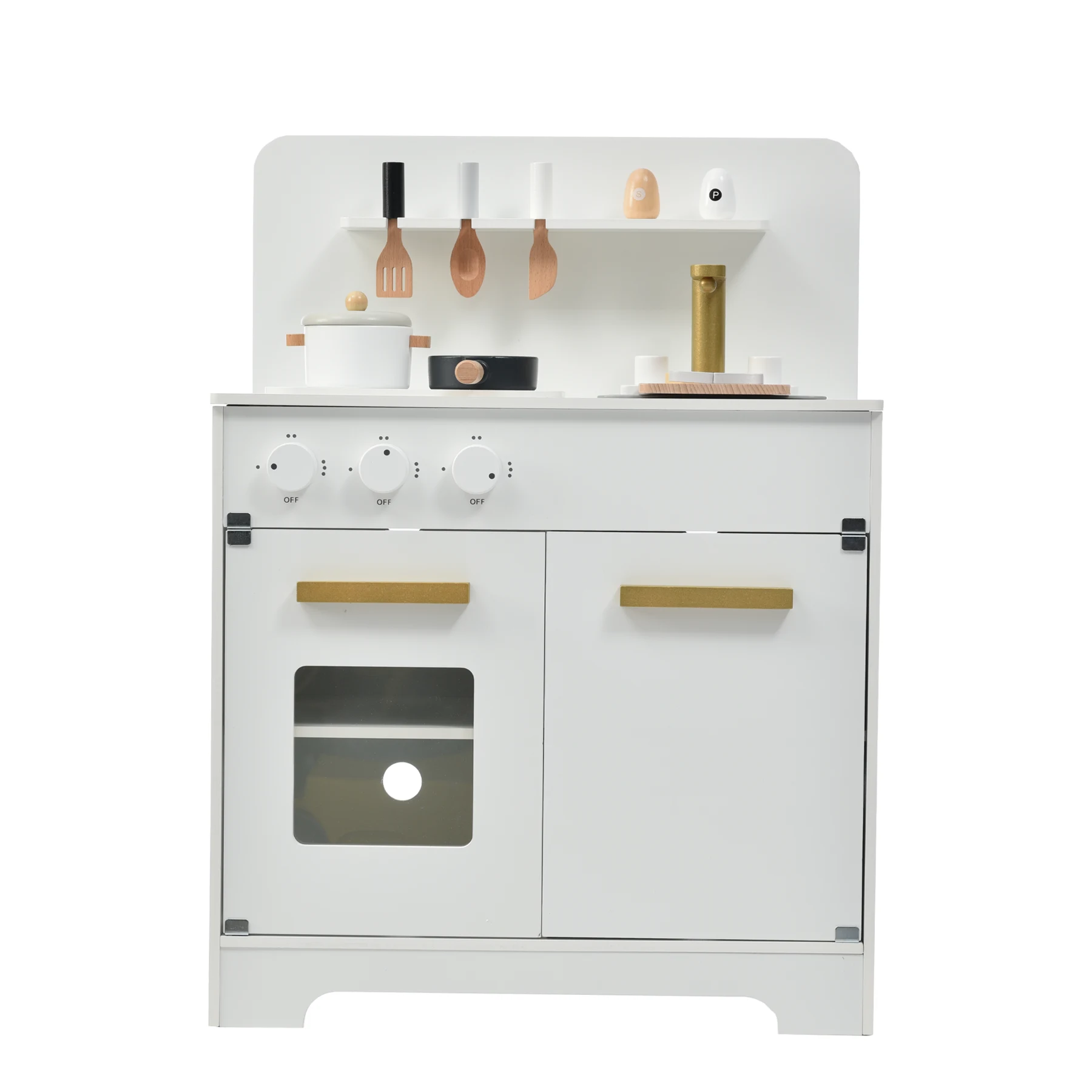おままごと キッチン 木製 調理器具付き ままごとセット 誕生日 台所 知育玩具 子供用 子供 収納 まねっこ コンロミニキッチン おもちゃキッチン キッズ ベビー プレゼント【ホワイト】