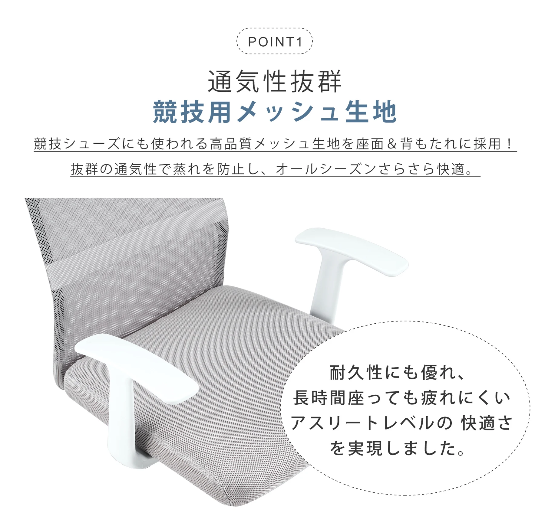 2脚 フィスチェア メッシュ おしゃれ ハイバック コンパクト 腰楽 腰痛対応 ロッキング デスクチェア コンパクト パソコンチェア ワークチェア PCチェア メッシュチェアー
