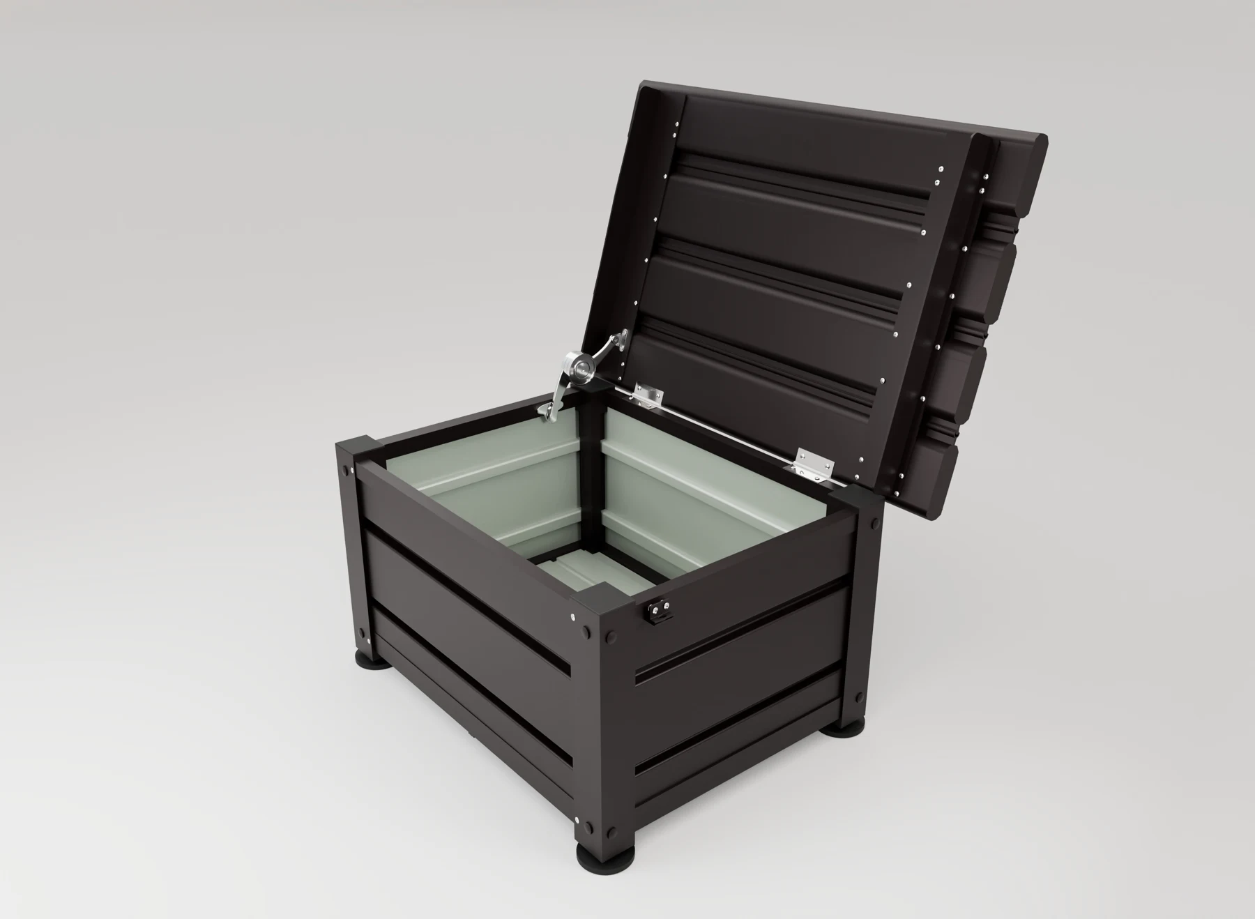 【サイズA 60cm 33L】物置 屋外 収納ボックス 収納庫 小型 置き配 ストッカー 物置 屋外収納庫 ゴミ箱 ボックス 大容量 収納ケース 鍵付き