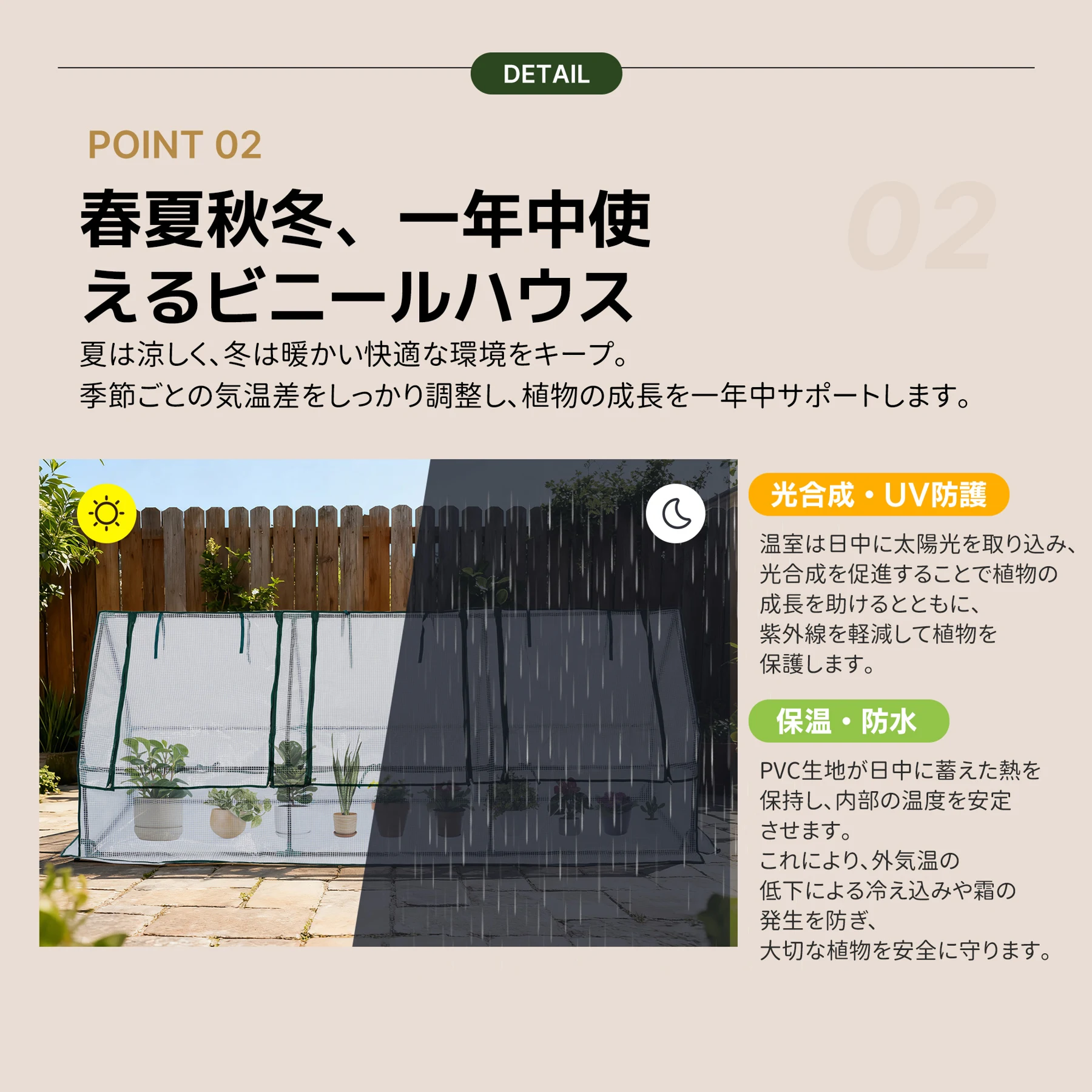 レイズドベッド ガーデンベッド ビニールハウス 188*97*92cm 腐らない 庭 野菜 プランター 果物栽培用 ガーデンフレーム おしゃれ 組立簡単 ガーデンボックス 屋外 家庭菜園 DIY 野菜 植物 花 花園 家庭用【グリーン+シルバー】