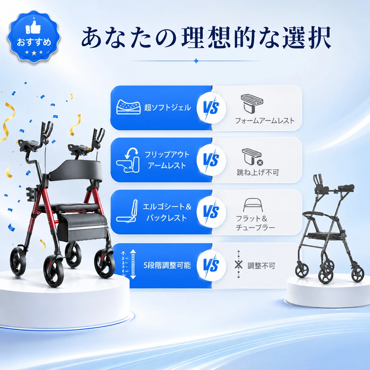 歩行器 歩行車 シルバーカー 室外用 折りたたみ可能 座面付き 四輪 キャスター付き おしゃれ 座れる 散歩 シニア 歩行補助 買い物 ショッピングカー 老人車 手押し車 介護 高齢者 新品